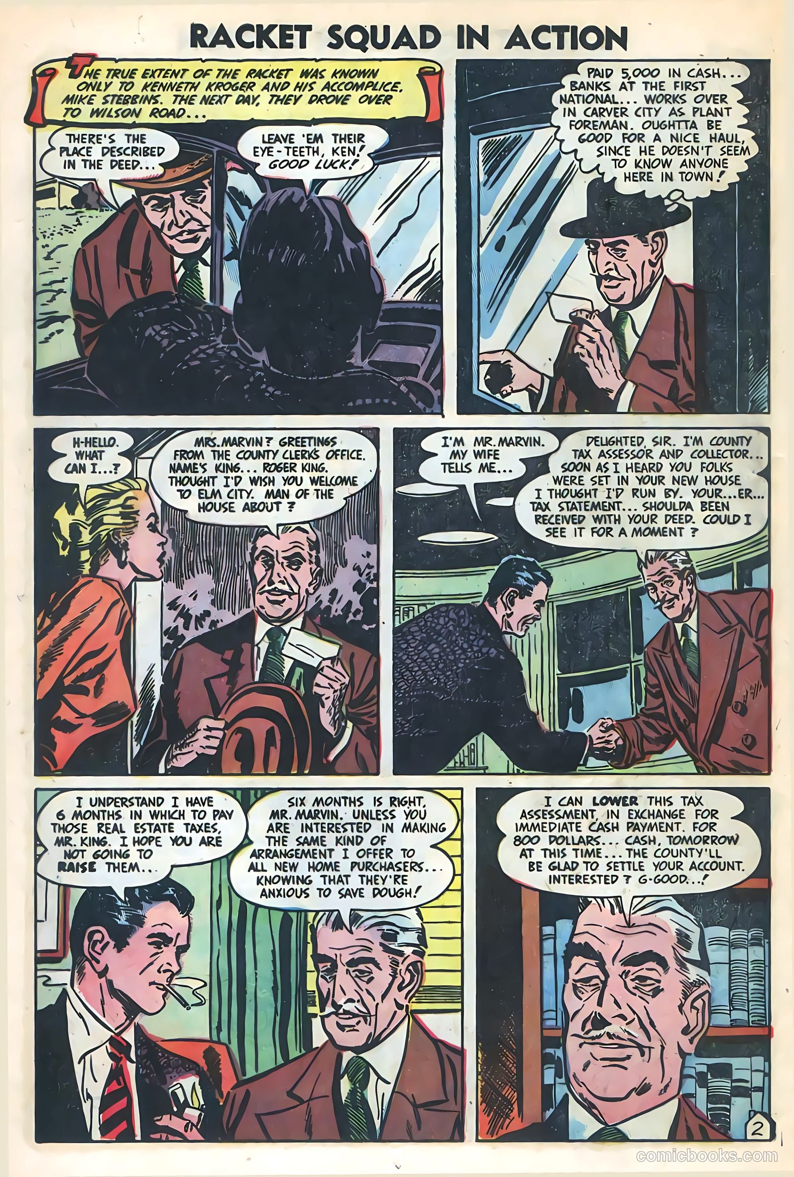 Racket Squad in Action #7 — page 12 of 36