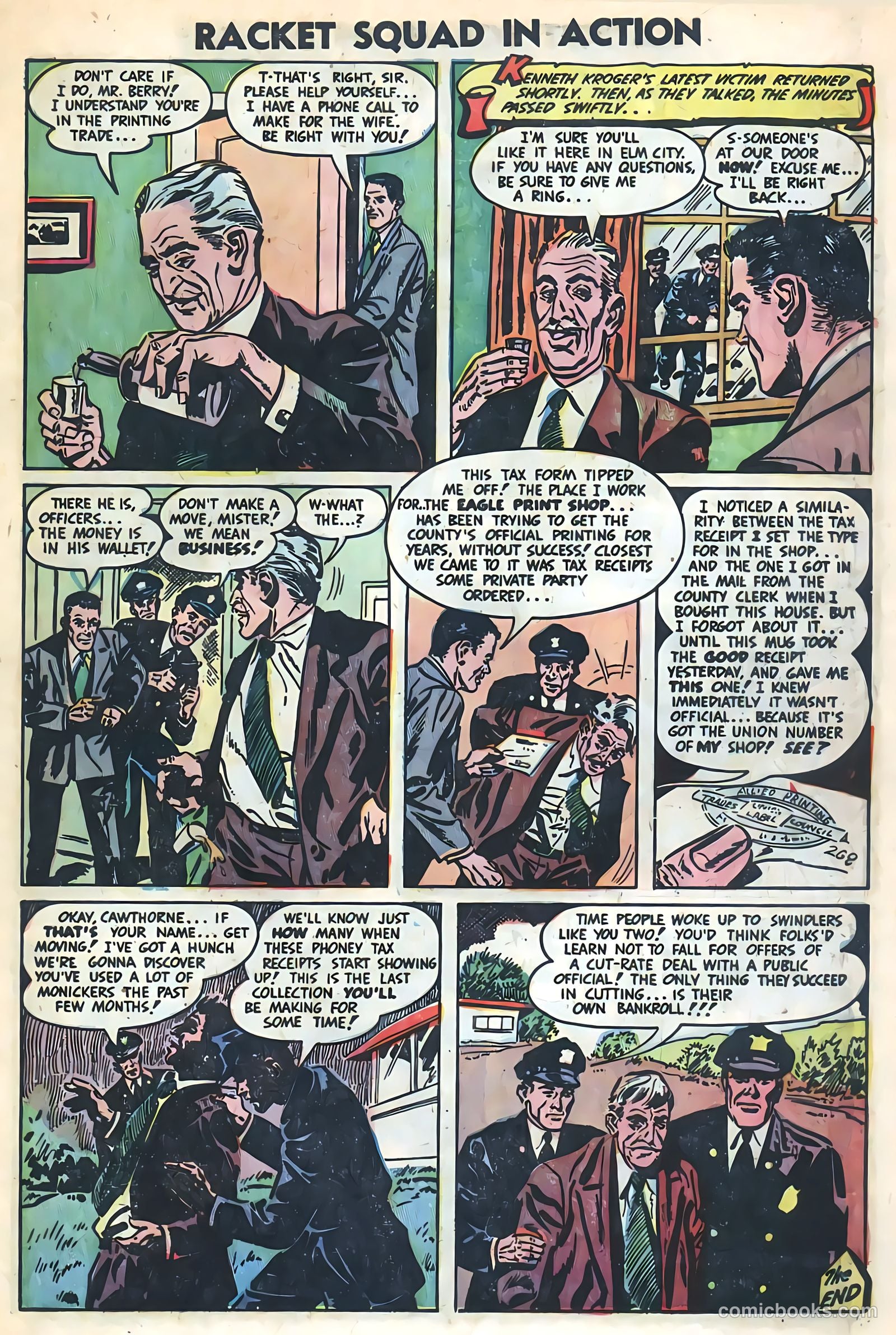 Racket Squad in Action #7 — page 15 of 36