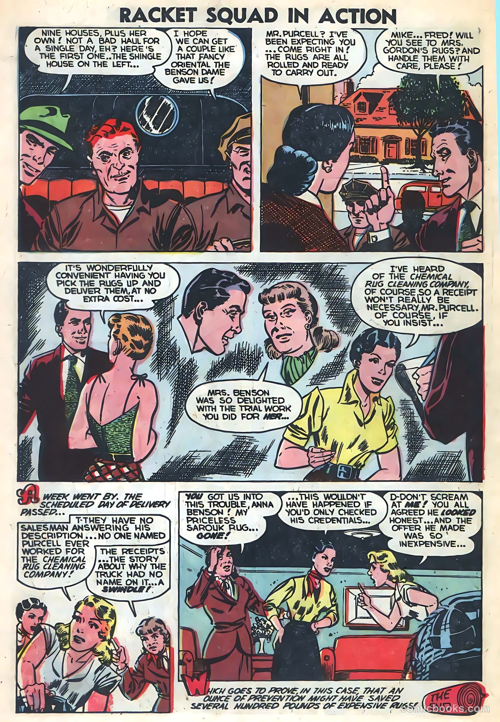 Racket Squad in Action #7 — page 18 of 36