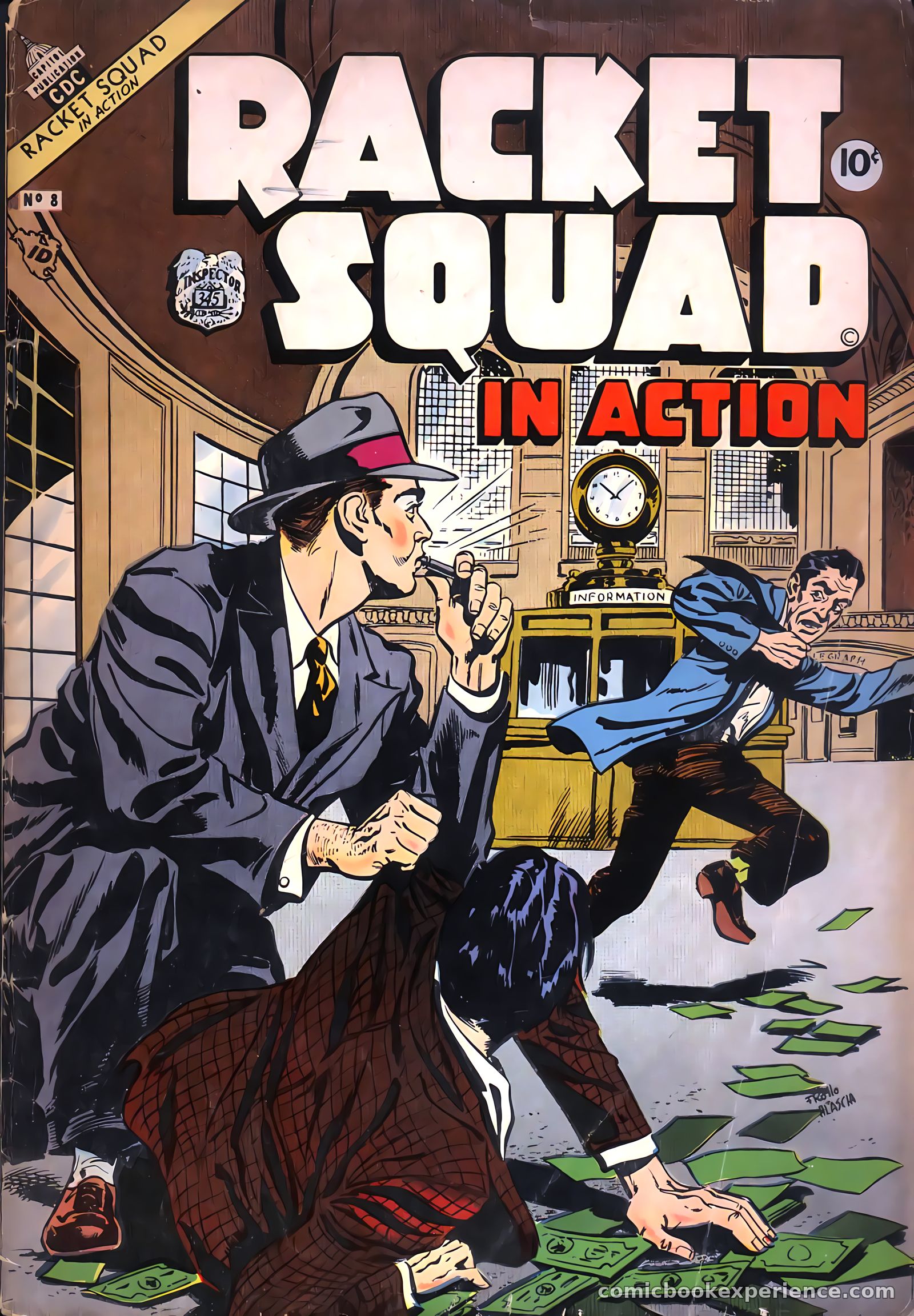 Racket Squad in Action #8 — page 1 of 36
