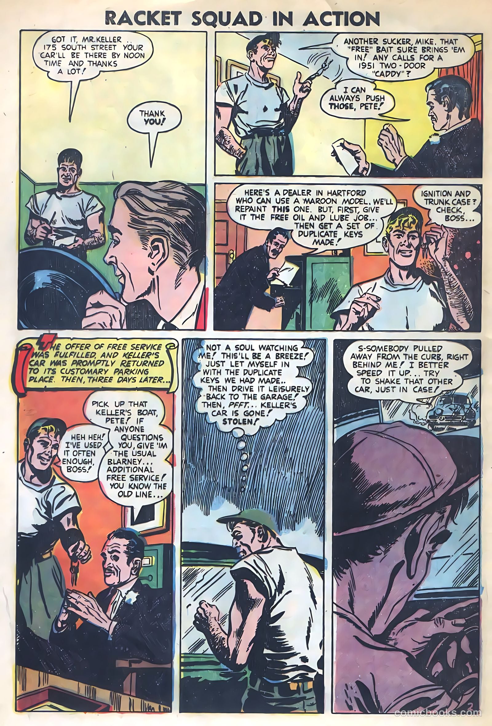 Racket Squad in Action #8 — page 4 of 36