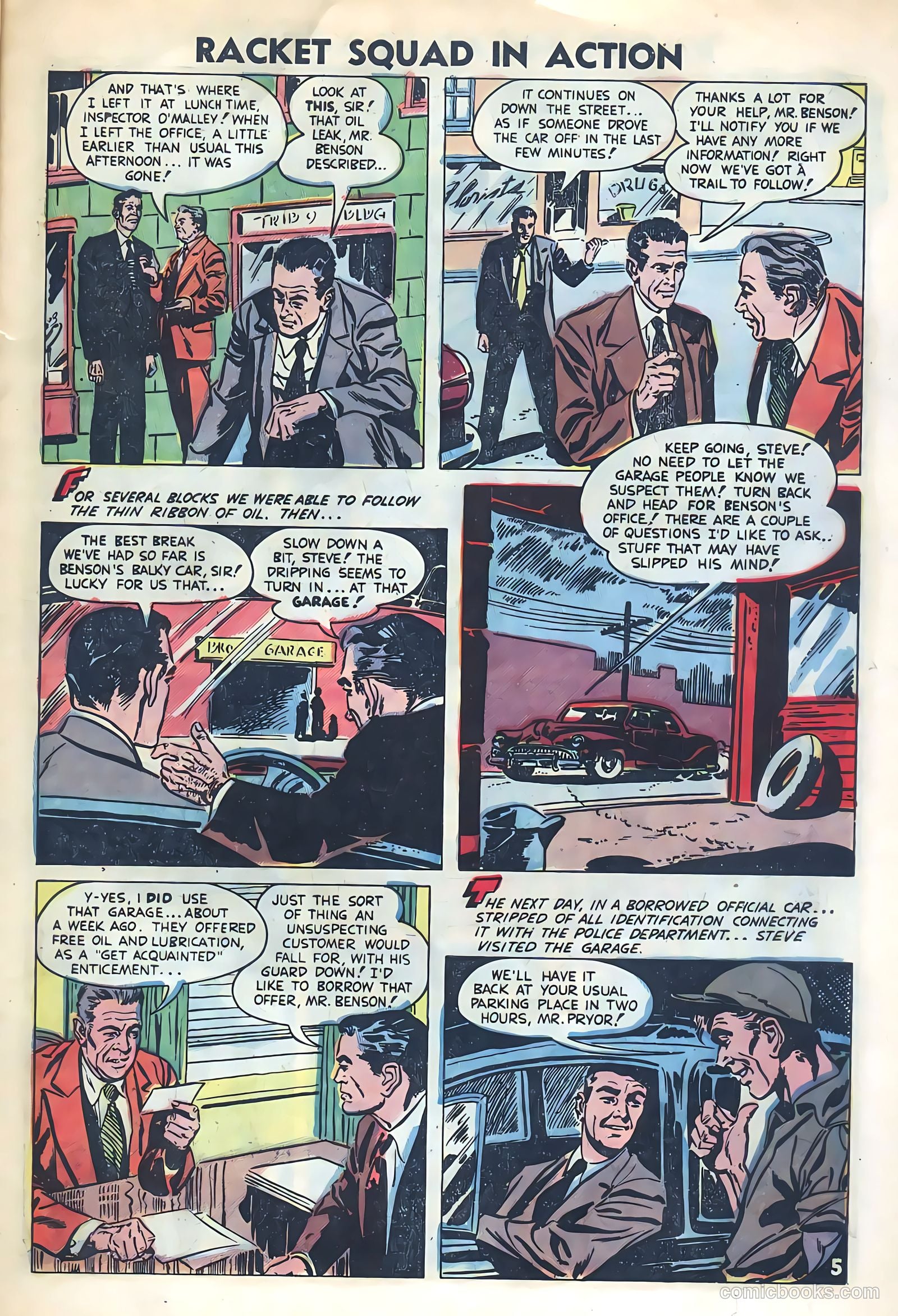 Racket Squad in Action #8 — page 7 of 36