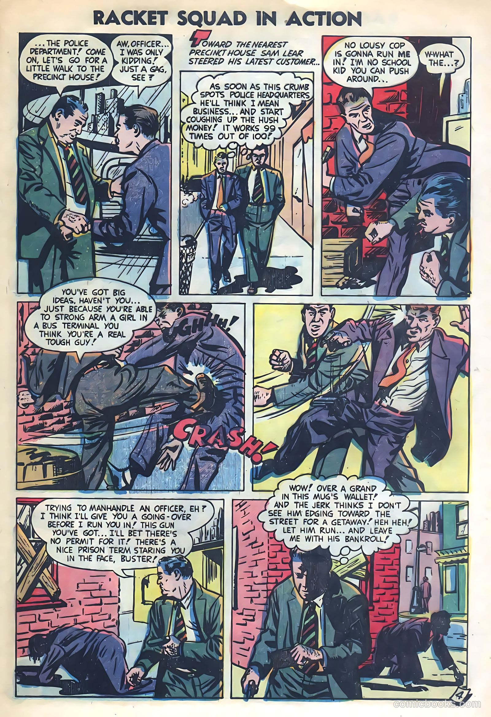 Racket Squad in Action #8 — page 21 of 36