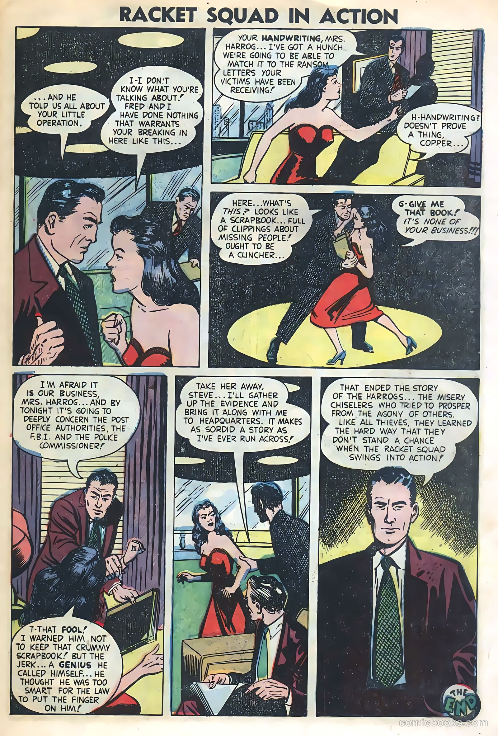 Racket Squad in Action #8 — page 31 of 36