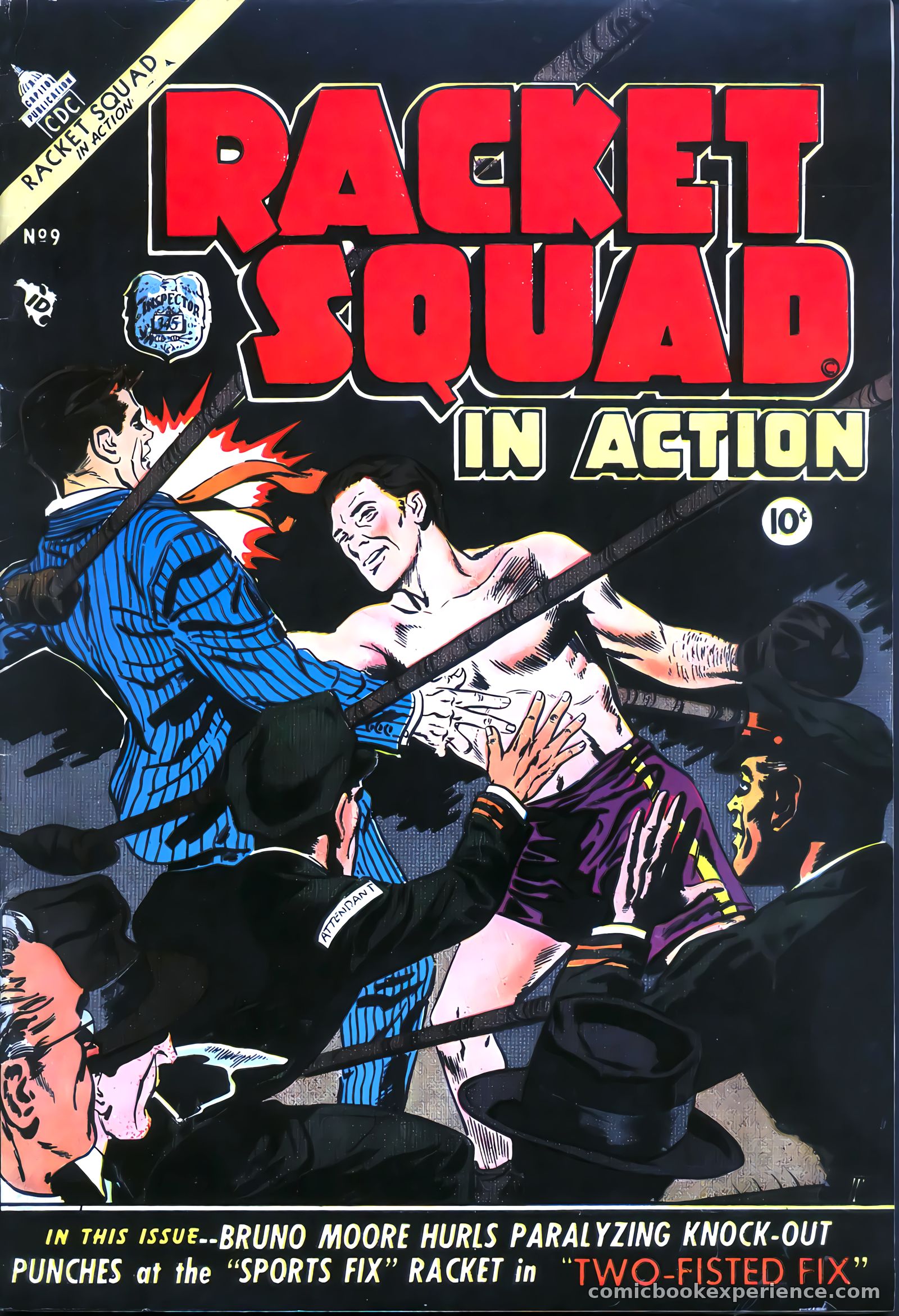 Racket Squad in Action #9 — page 1 of 36