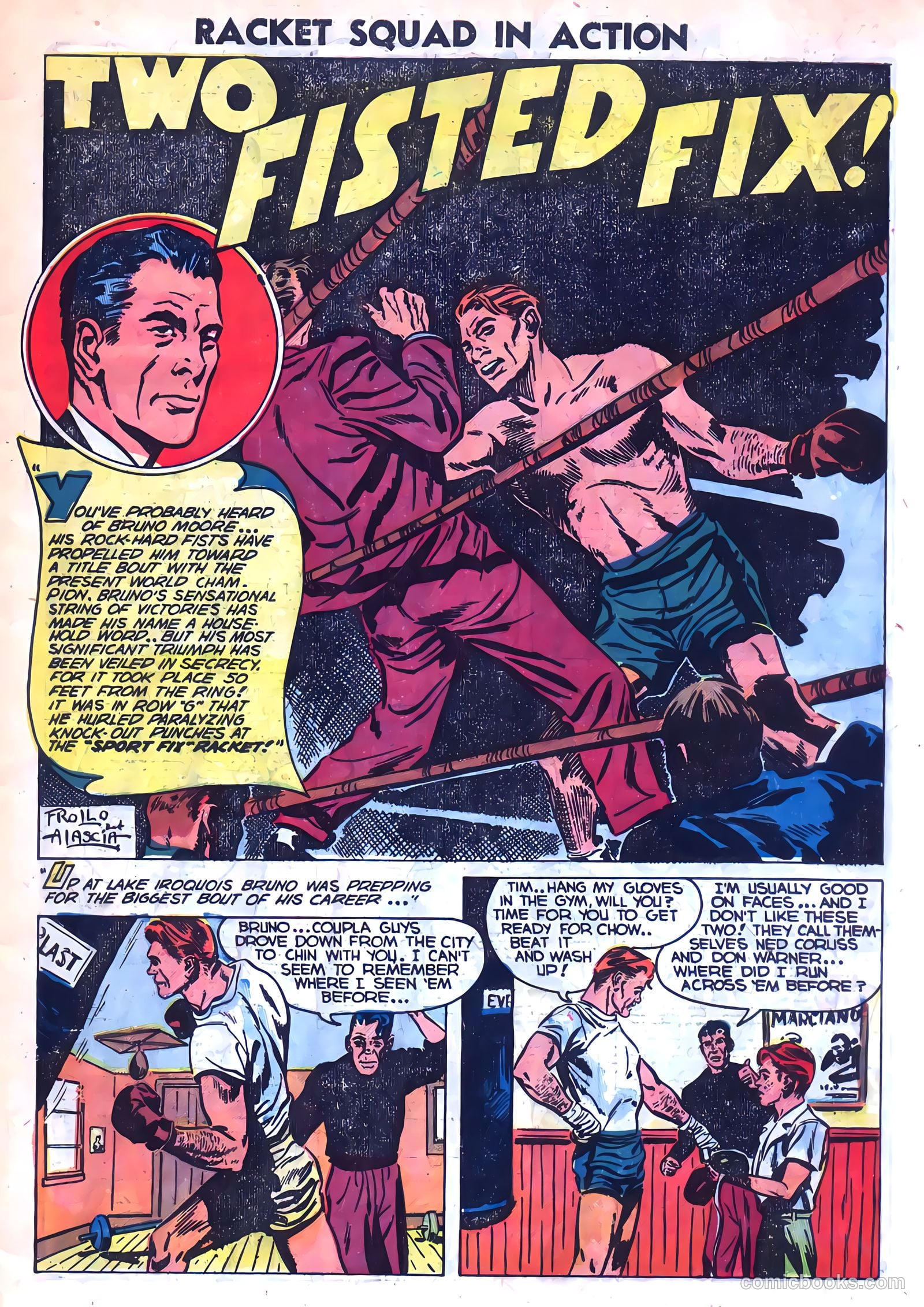 Racket Squad in Action #9 — page 3 of 36