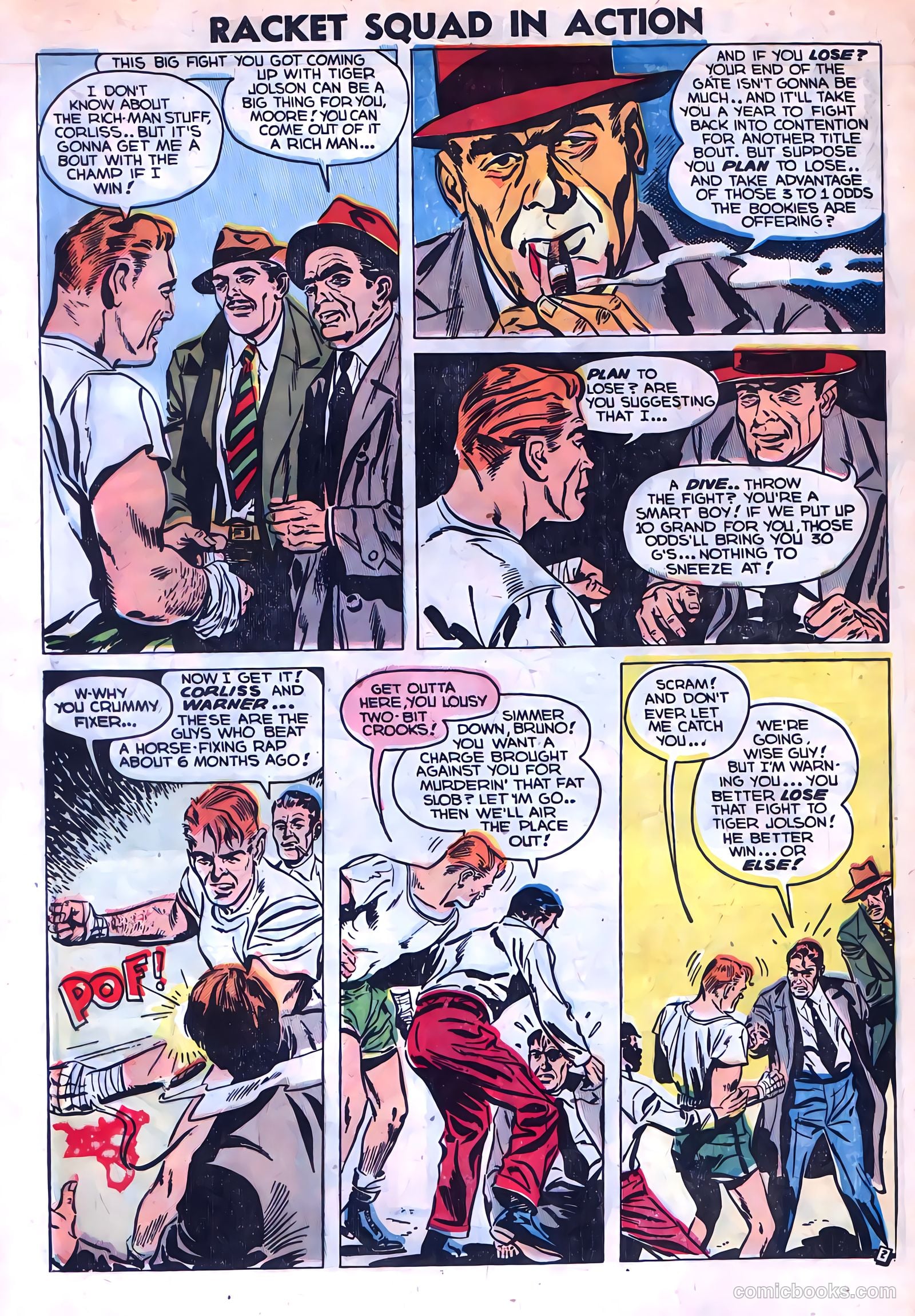 Racket Squad in Action #9 — page 4 of 36