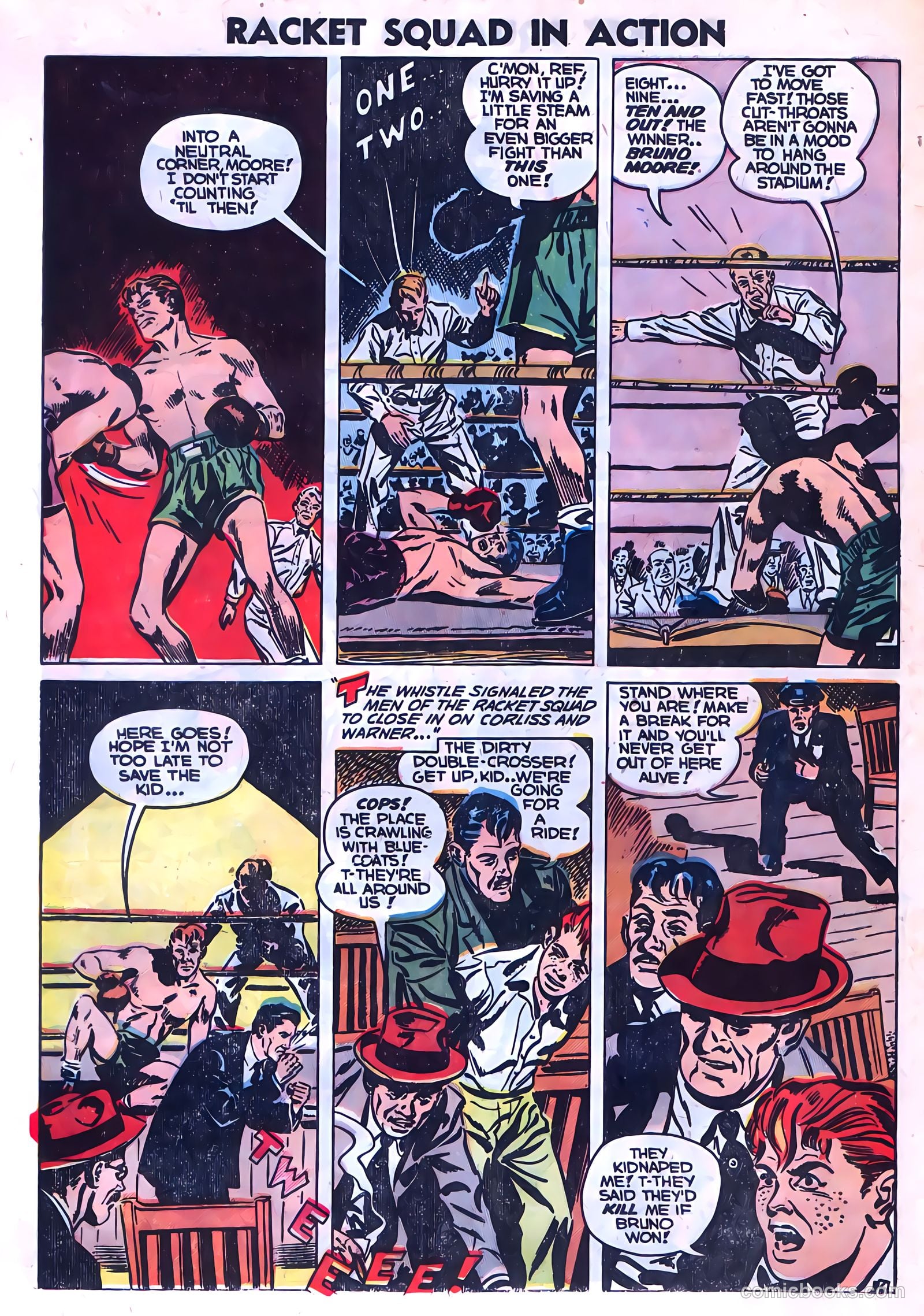 Racket Squad in Action #9 — page 8 of 36