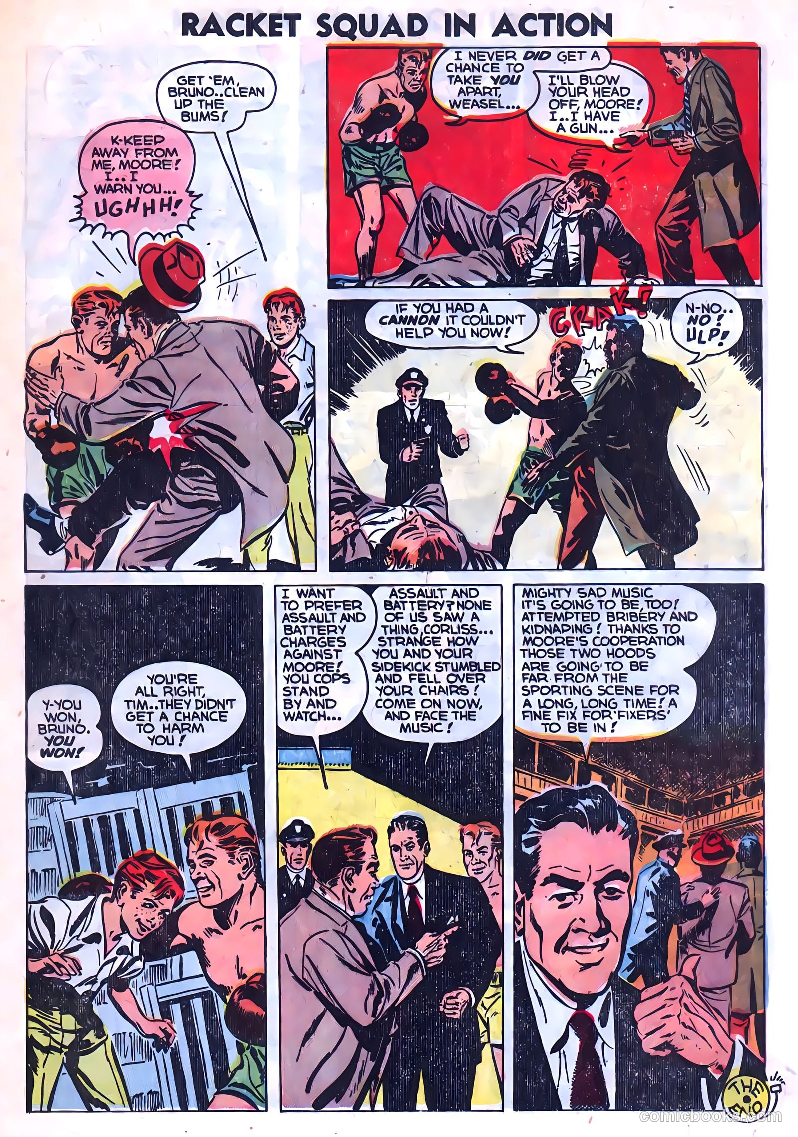 Racket Squad in Action #9 — page 9 of 36