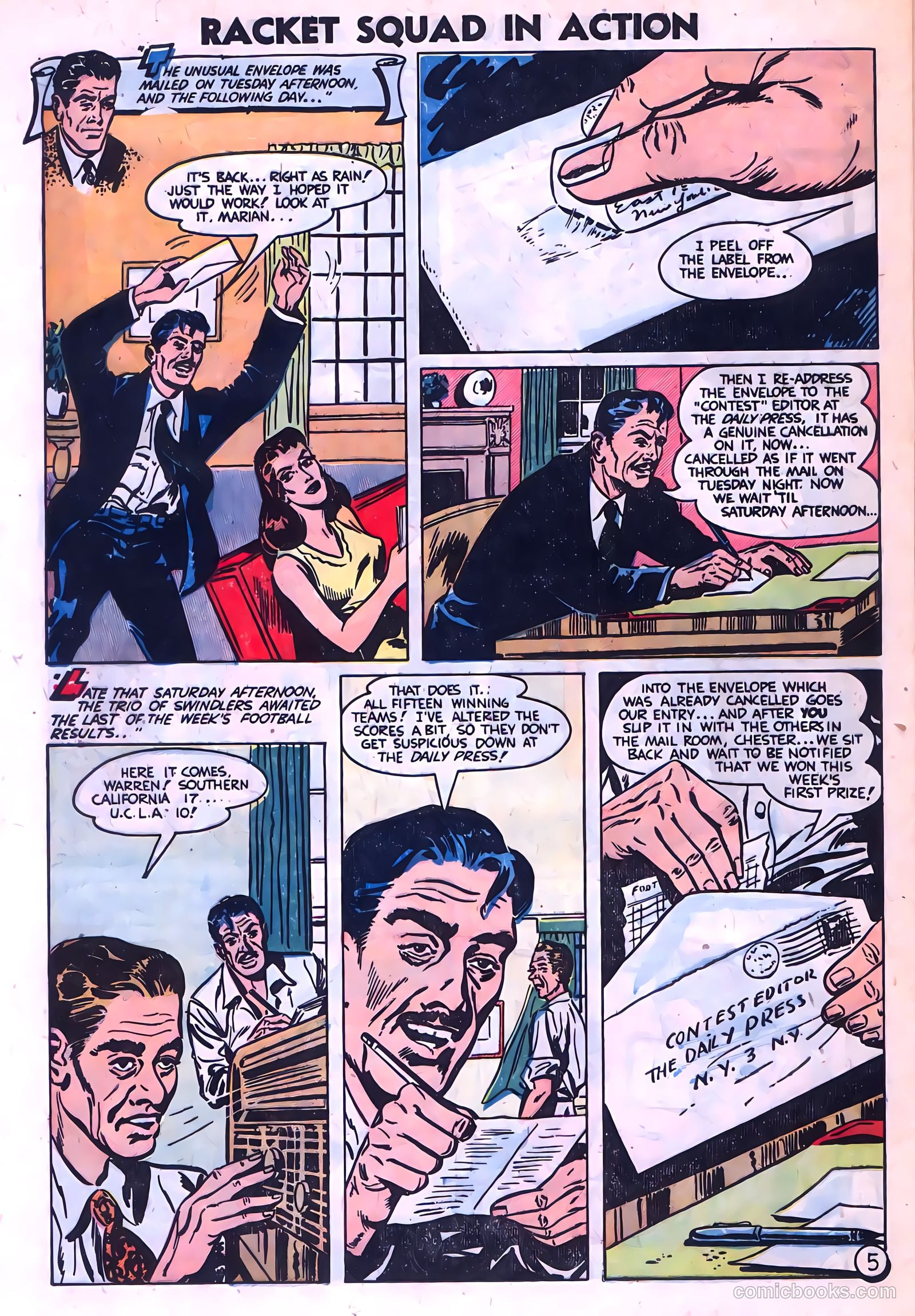 Racket Squad in Action #9 — page 24 of 36