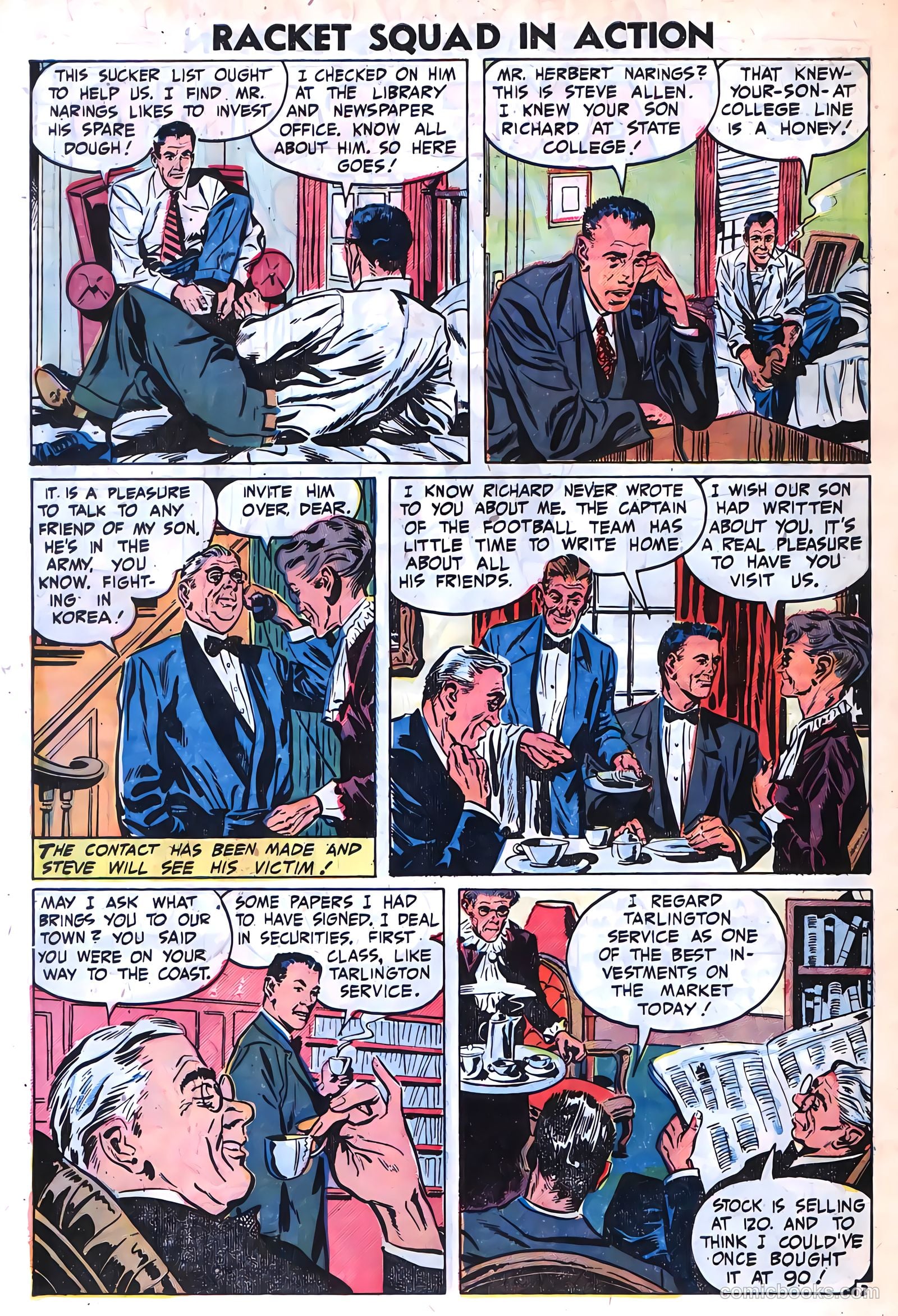 Racket Squad in Action #9 — page 30 of 36