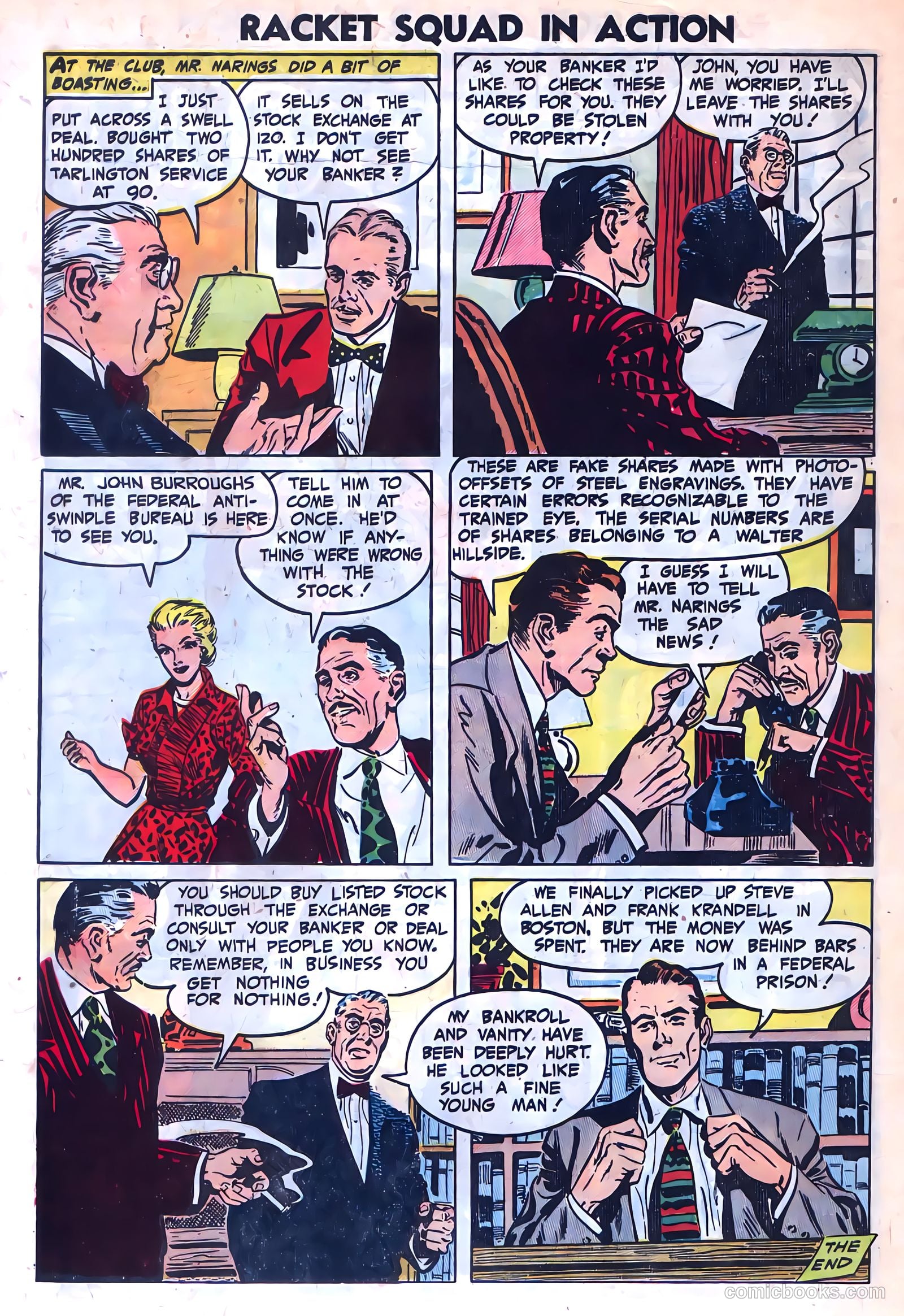 Racket Squad in Action #9 — page 32 of 36