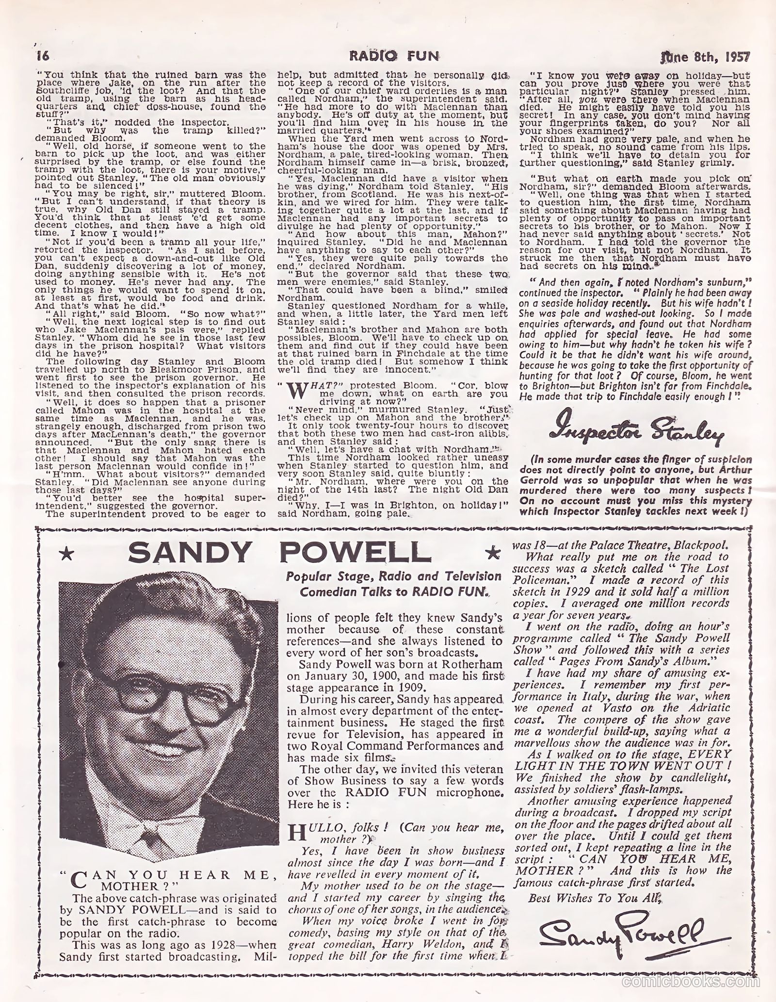 Radio Fun #974 — page 16 of 20