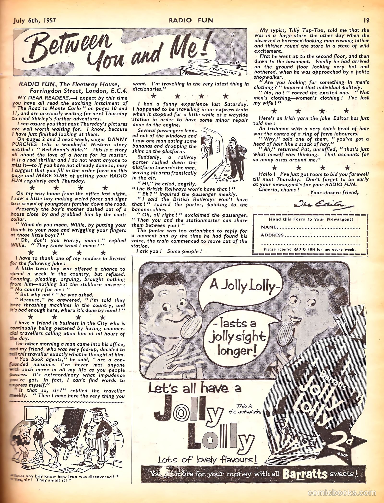 Radio Fun #978 — page 19 of 20