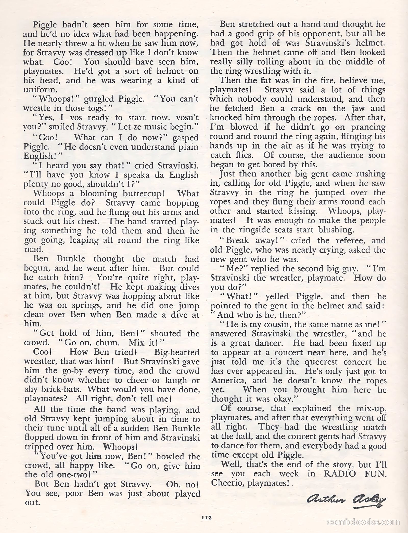 Radio Fun Annual #1951 — page 115 of 194