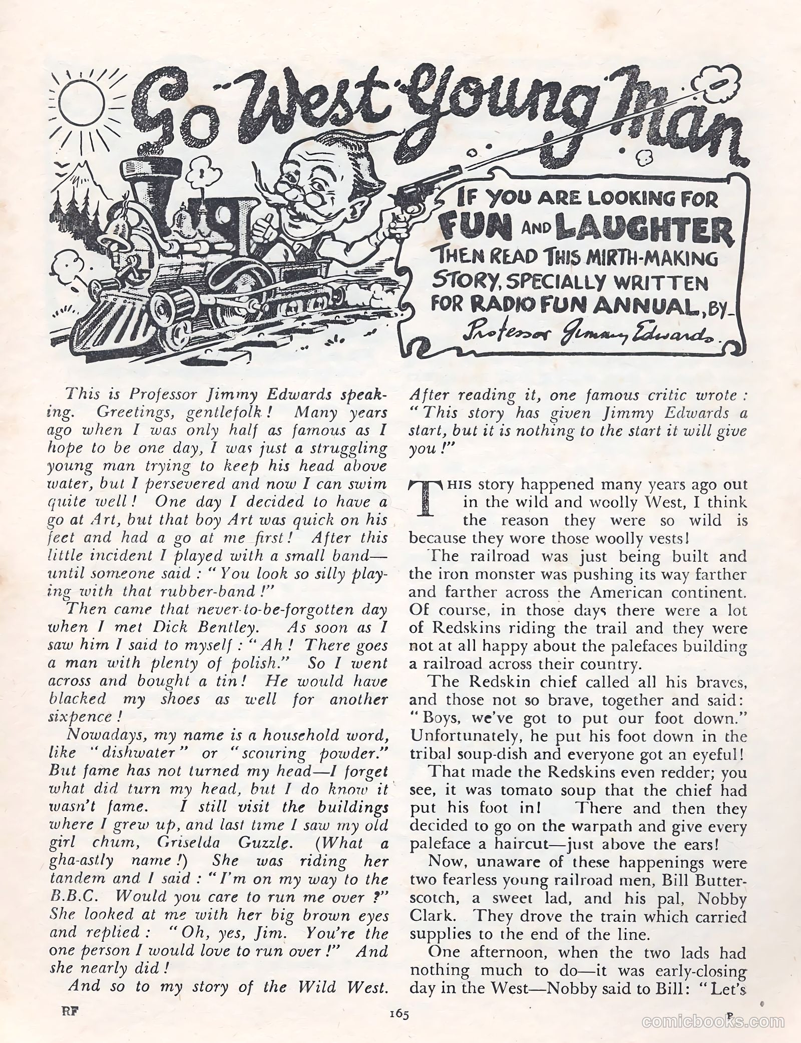 Radio Fun Annual #1951 — page 168 of 194