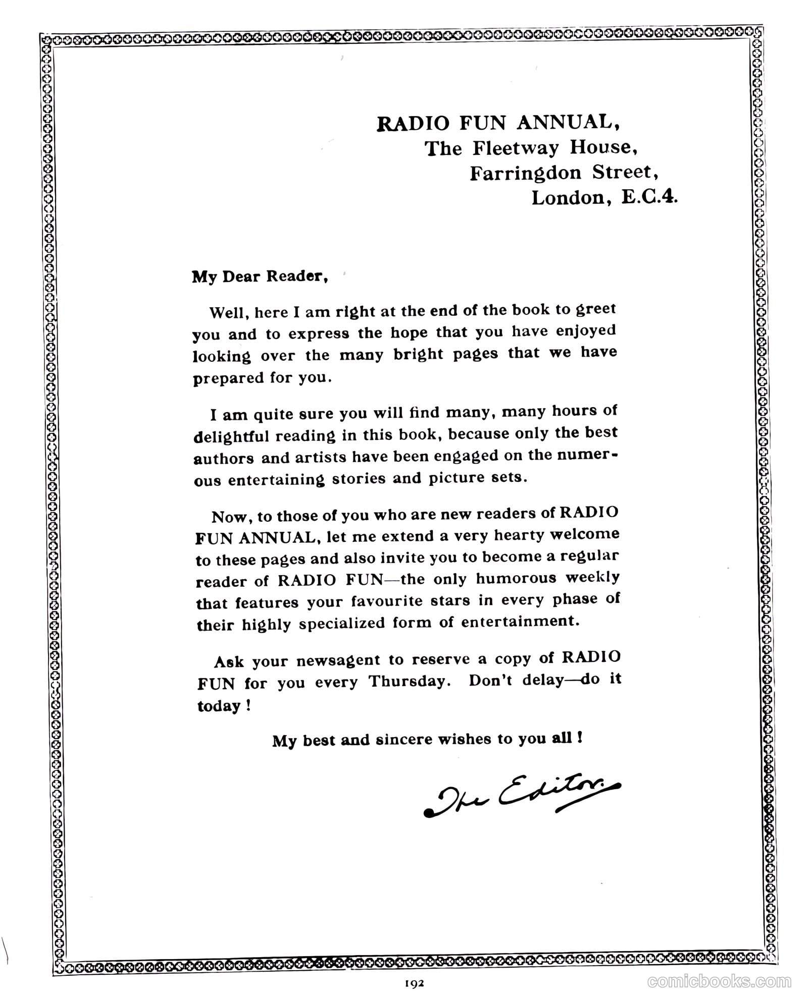 Radio Fun Annual #1959 — page 117 of 120