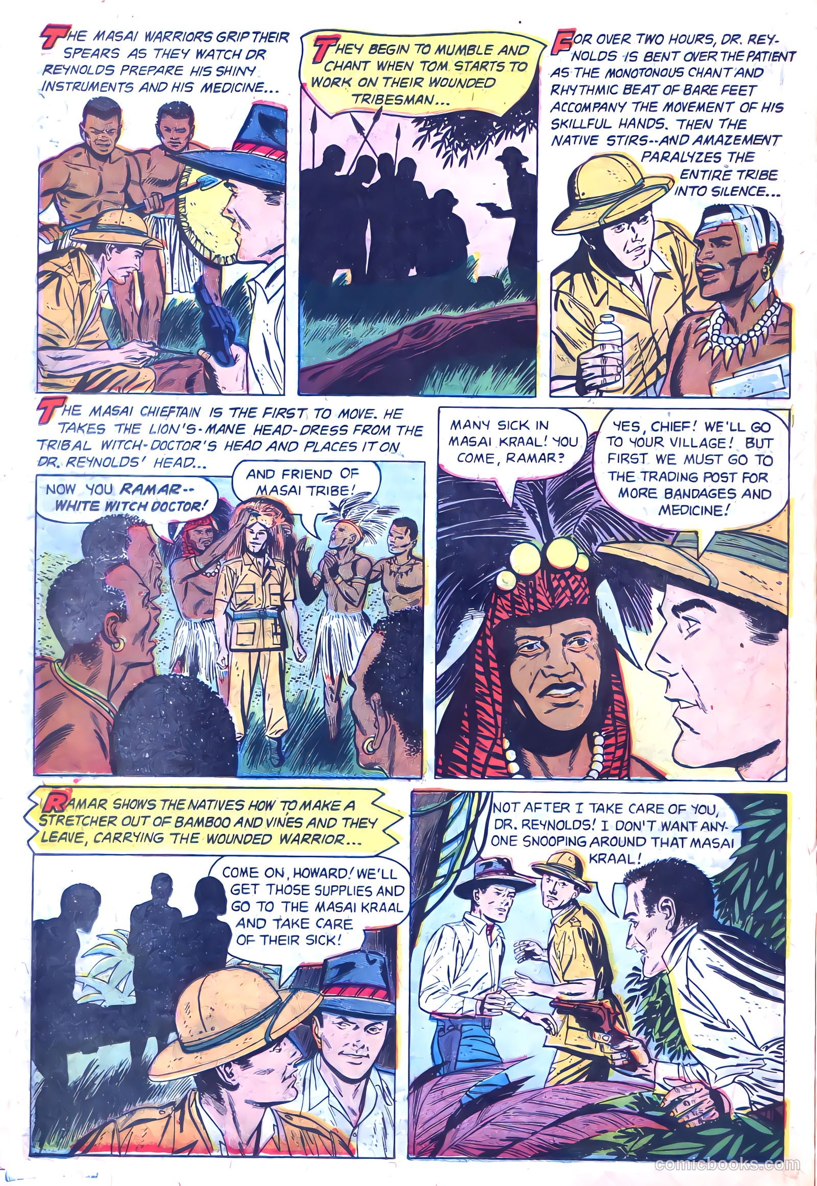 Ramar of the Jungle #1 — page 36 of 36