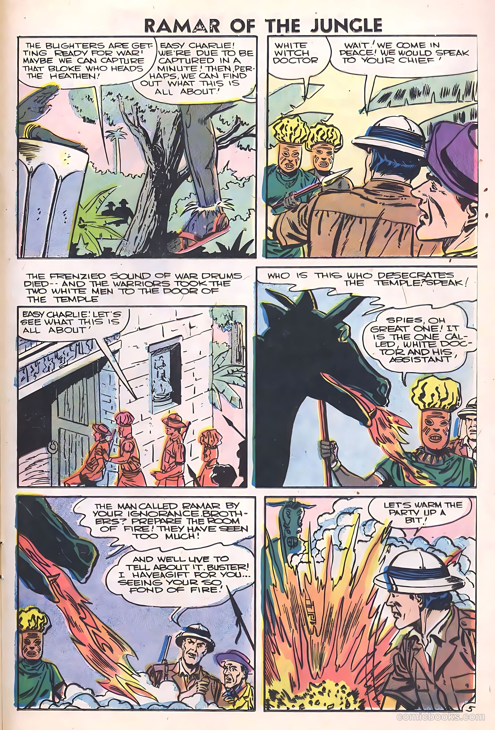 Ramar of the Jungle #5 — page 21 of 36