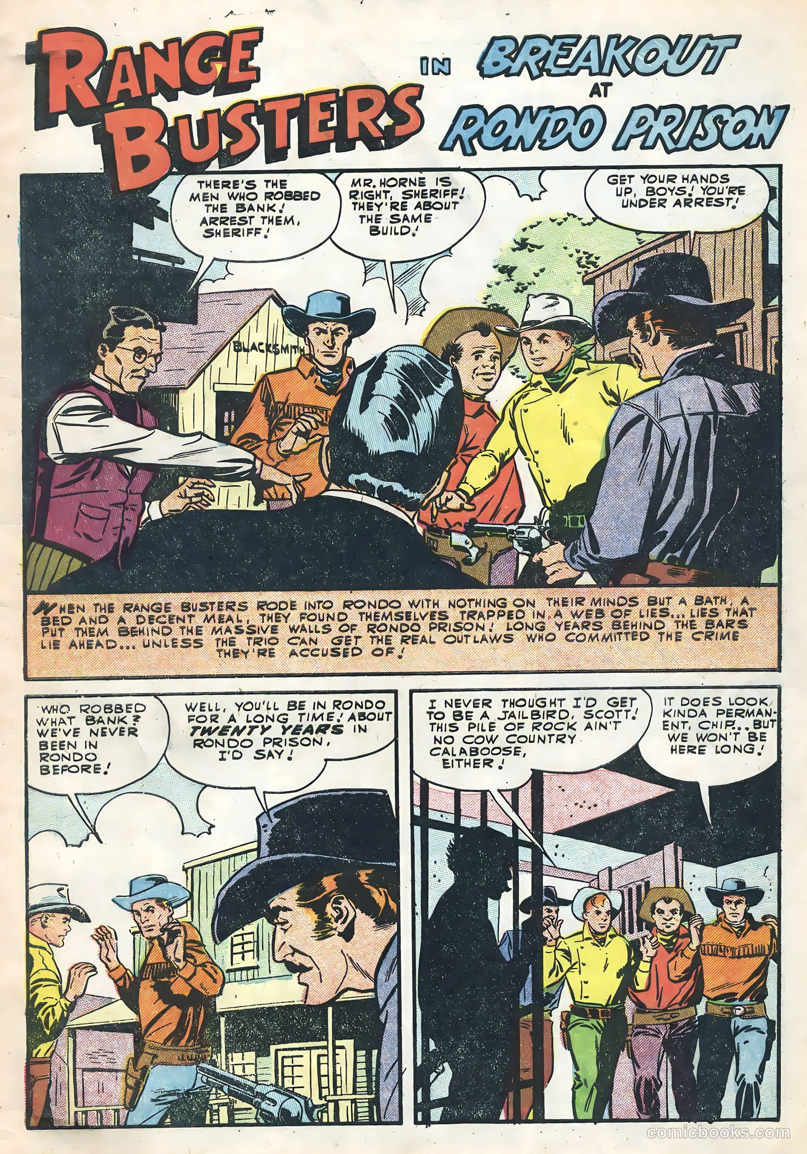 Range Busters #10 — page 3 of 36