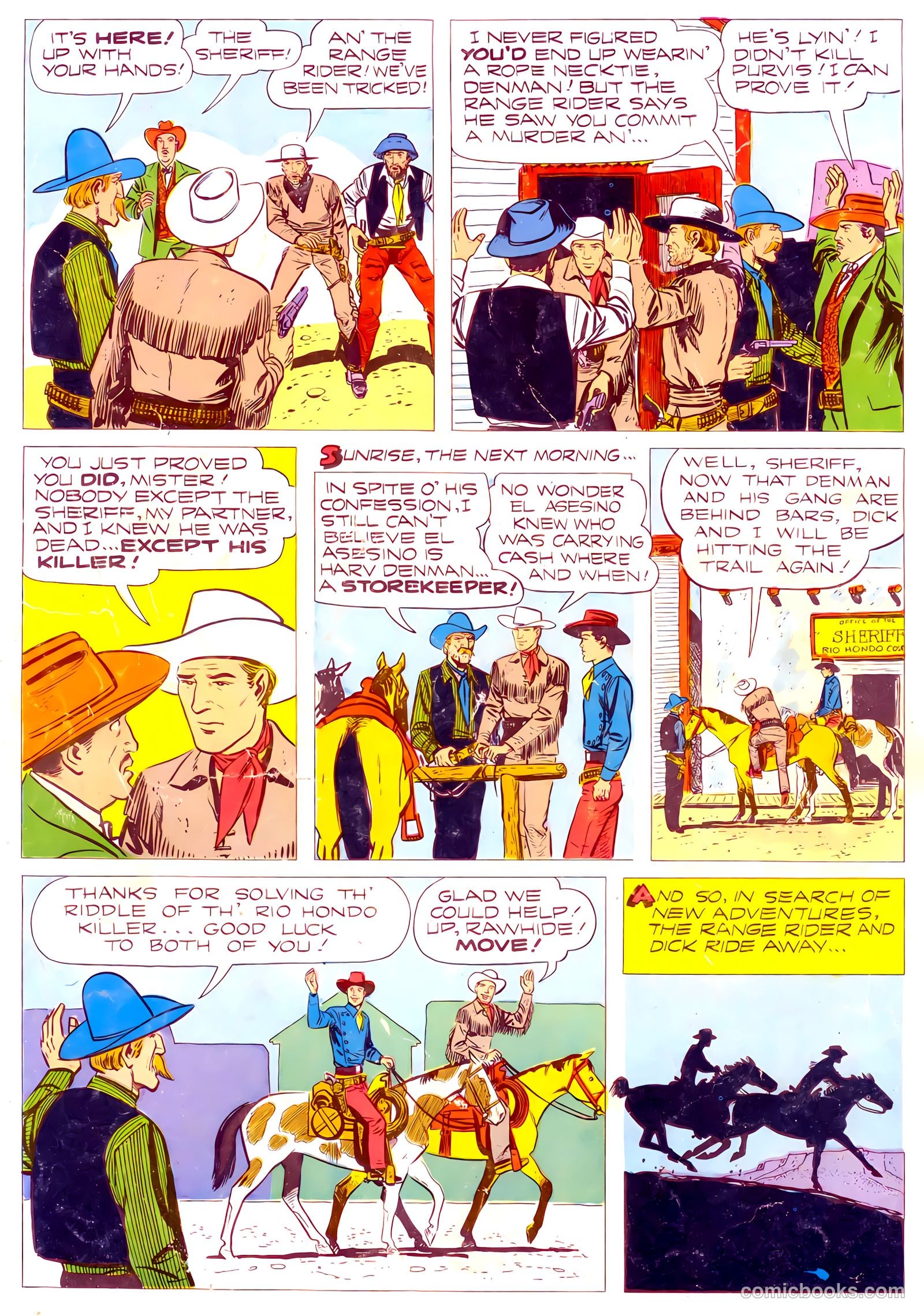 Range Rider #1 — page 36 of 36