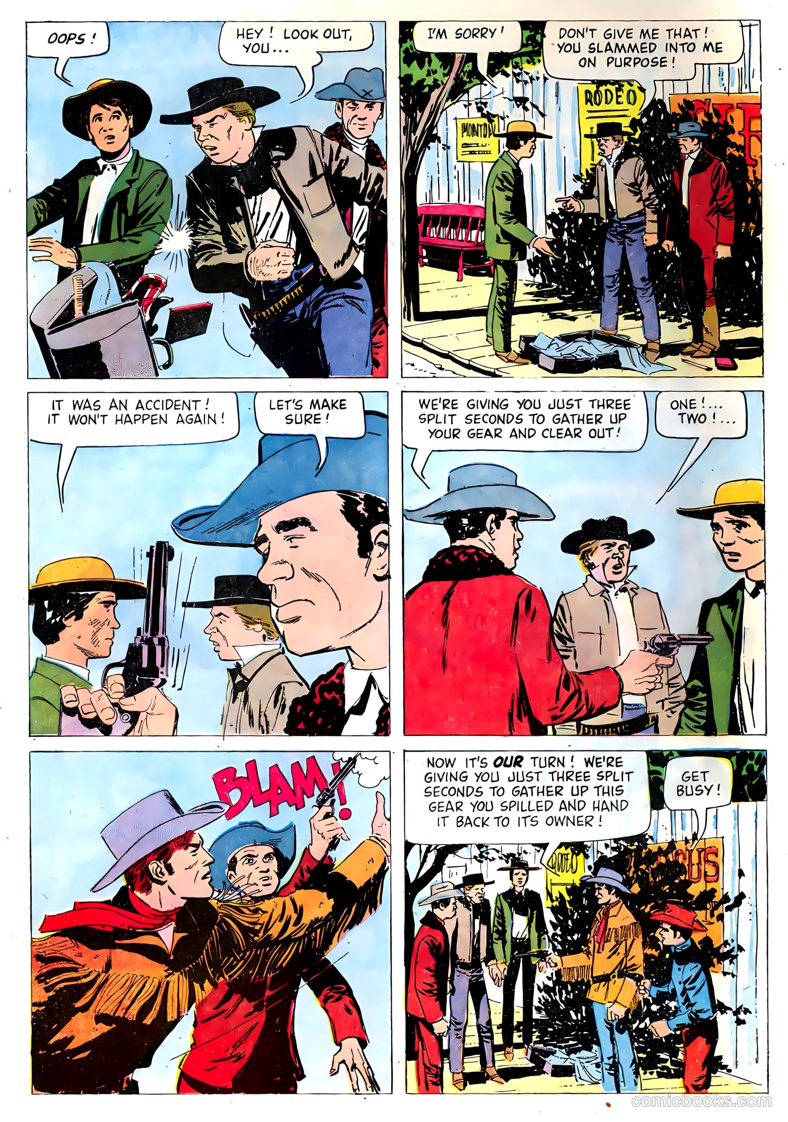 The Flying A's Range Rider #22 — page 4 of 36