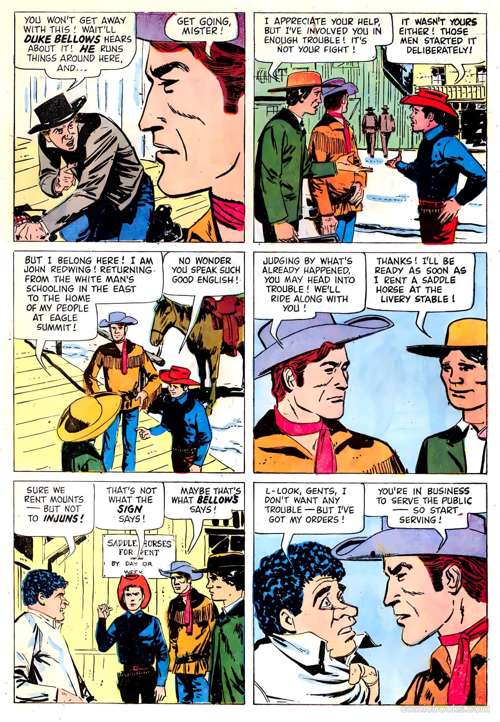 The Flying A's Range Rider #22 — page 5 of 36