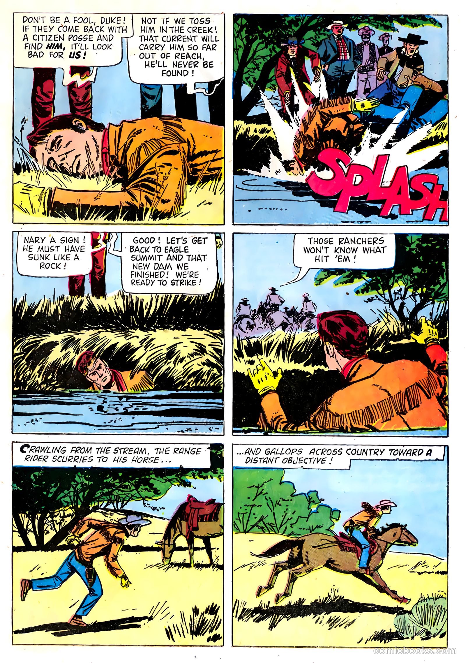 The Flying A's Range Rider #22 — page 9 of 36