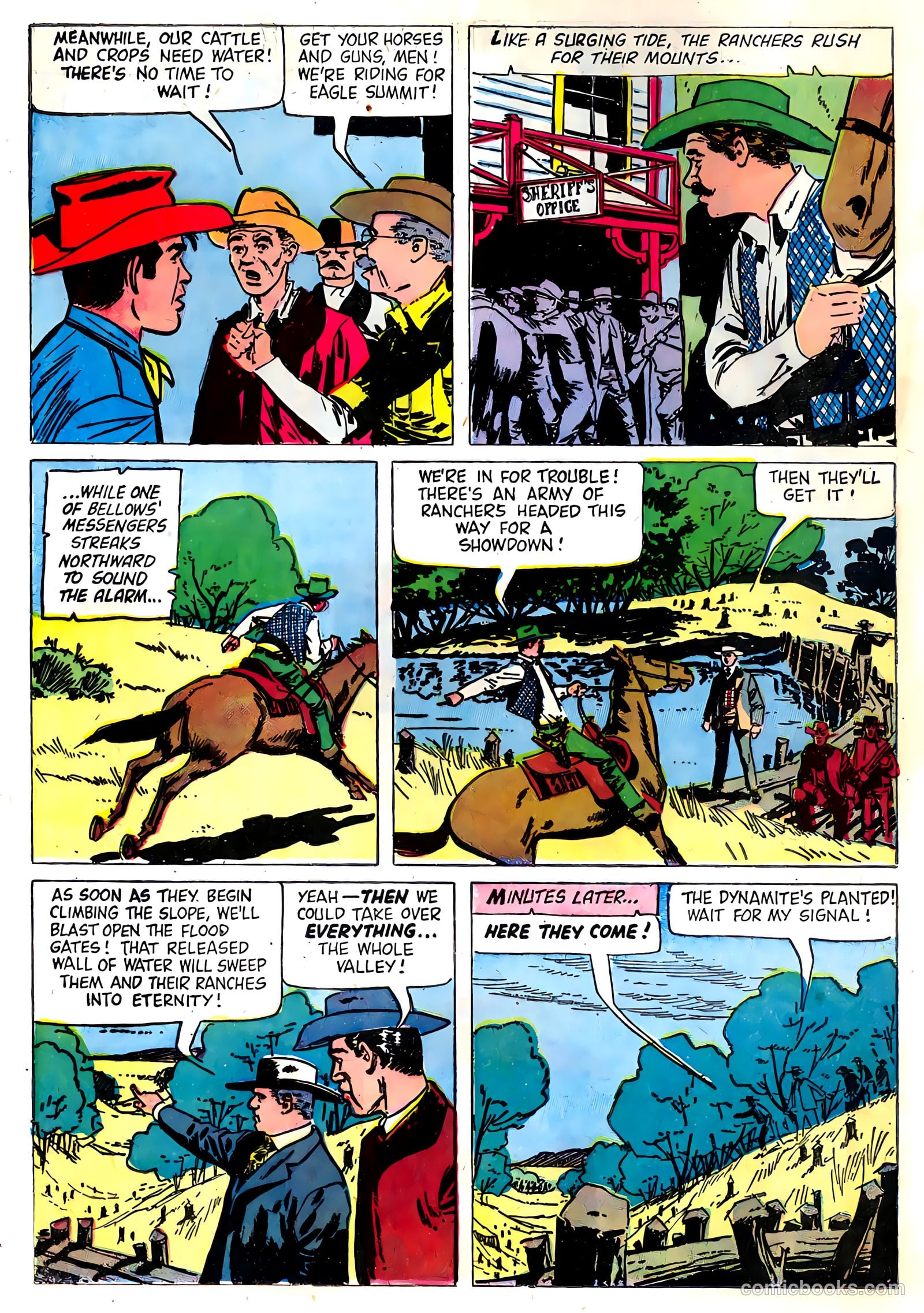 The Flying A's Range Rider #22 — page 12 of 36