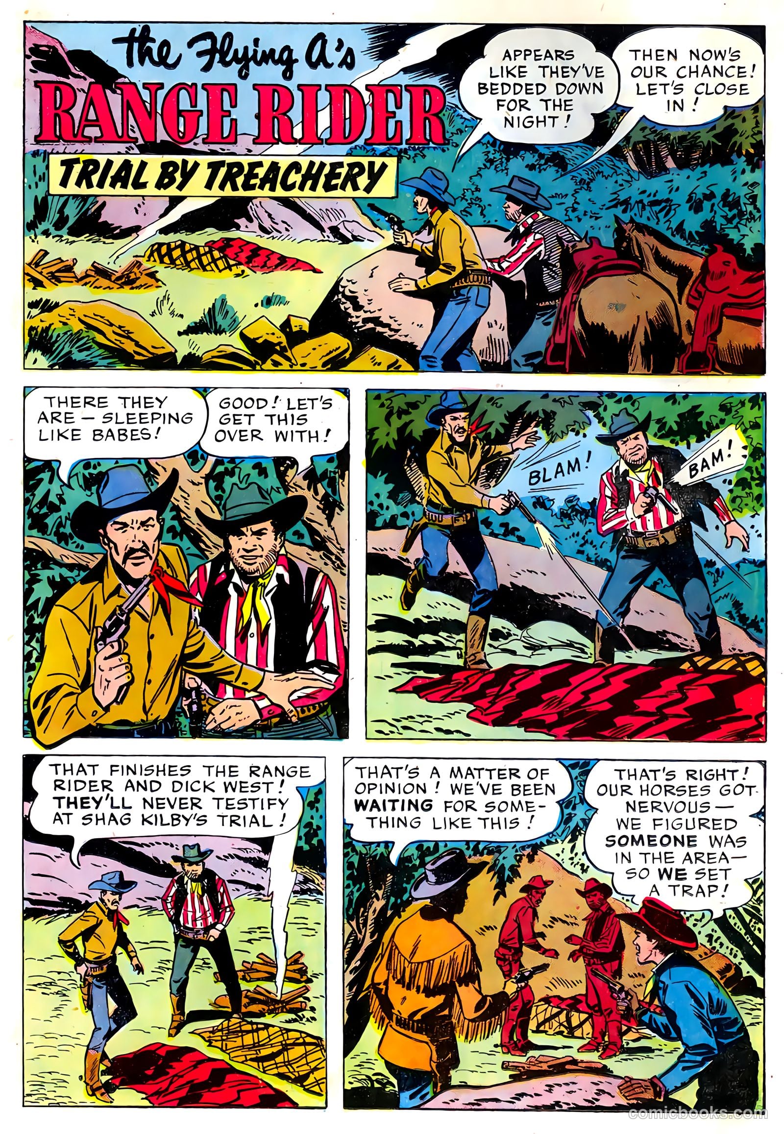 The Flying A's Range Rider #22 — page 14 of 36