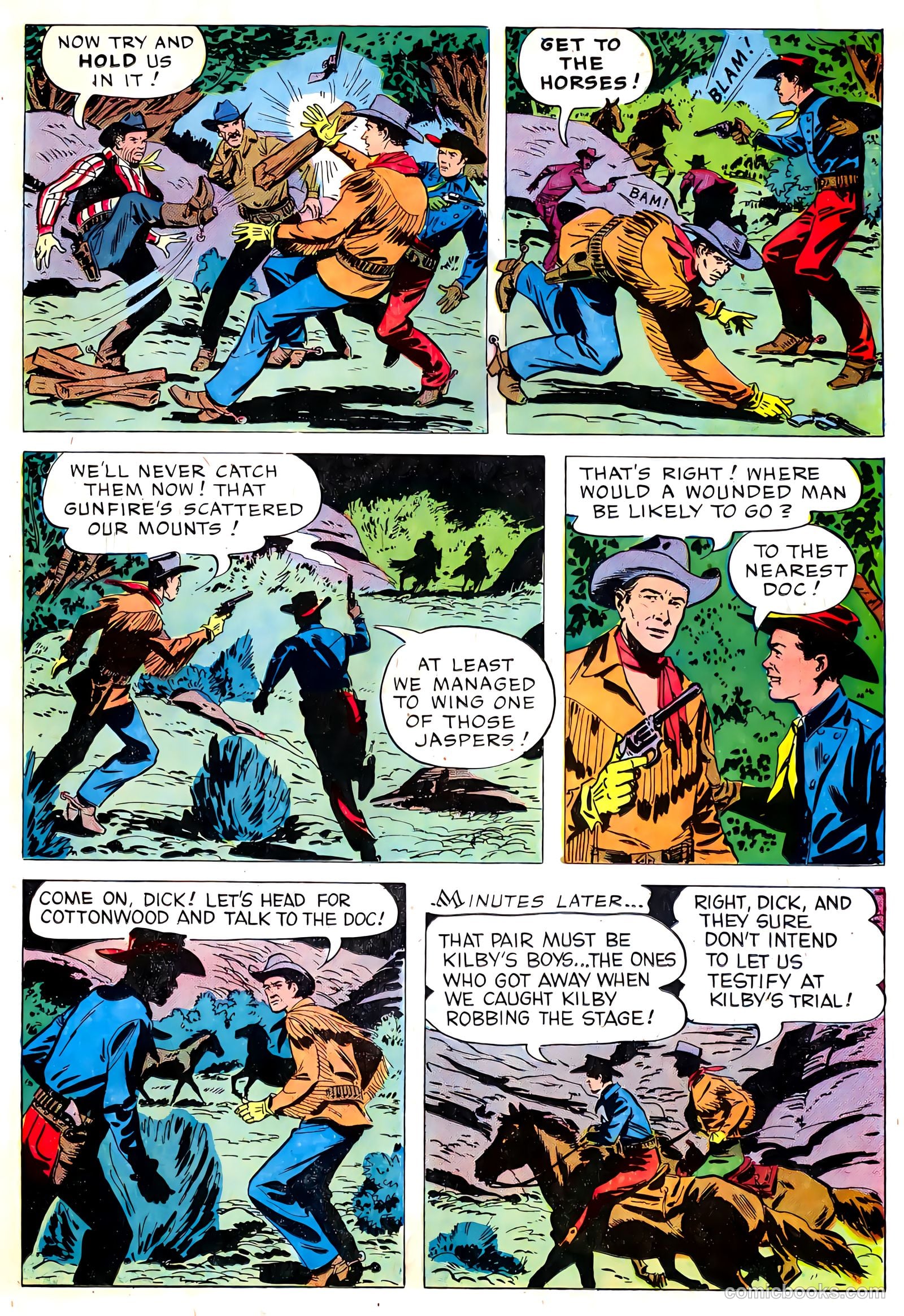 The Flying A's Range Rider #22 — page 15 of 36