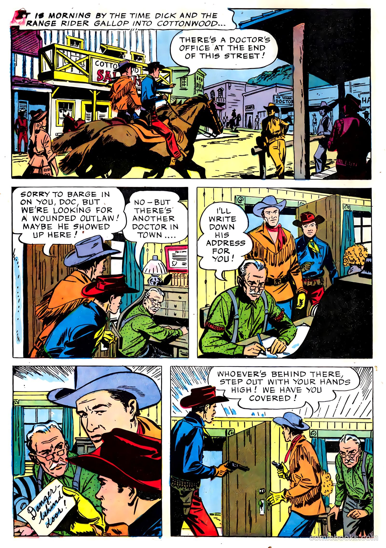 The Flying A's Range Rider #22 — page 16 of 36