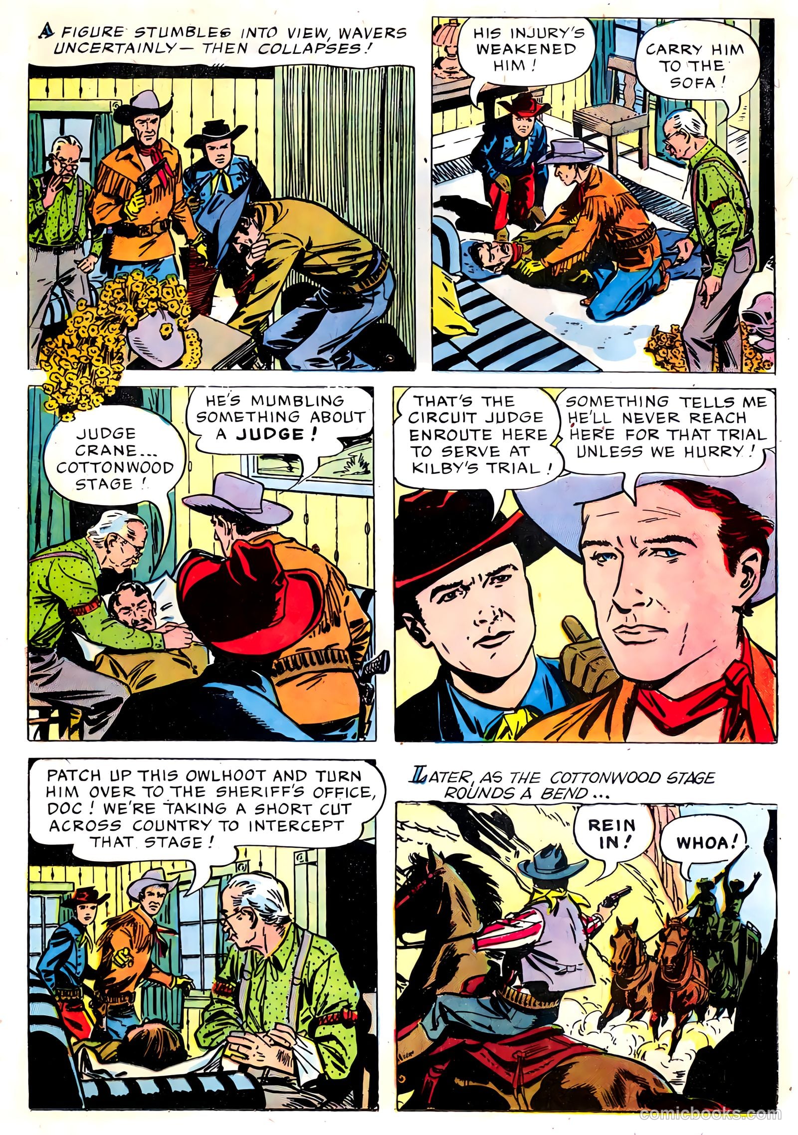 The Flying A's Range Rider #22 — page 17 of 36