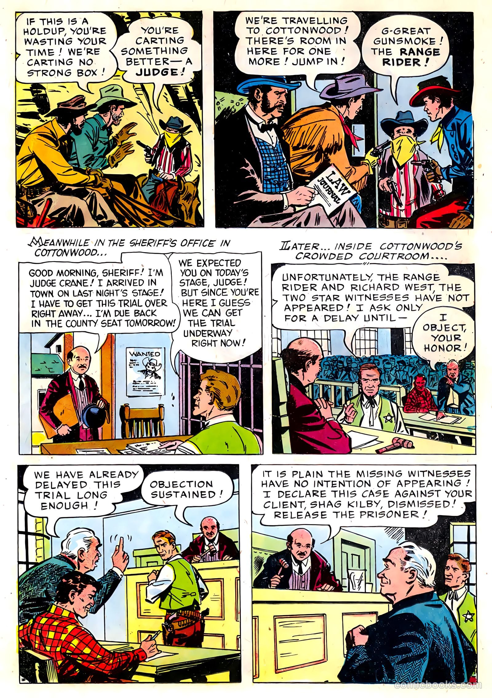 The Flying A's Range Rider #22 — page 18 of 36