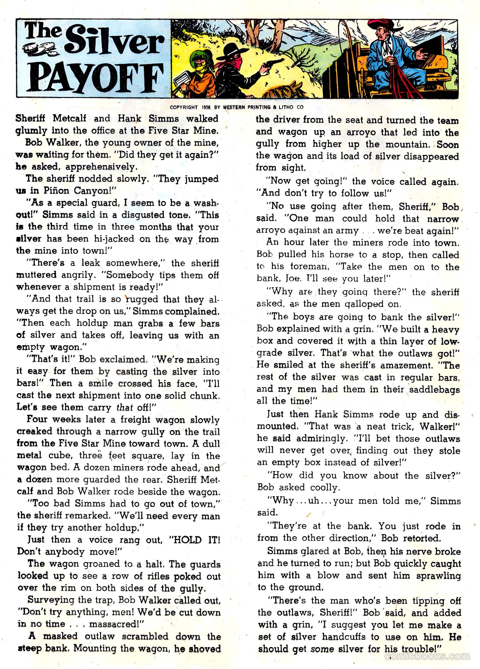 The Flying A's Range Rider #22 — page 20 of 36
