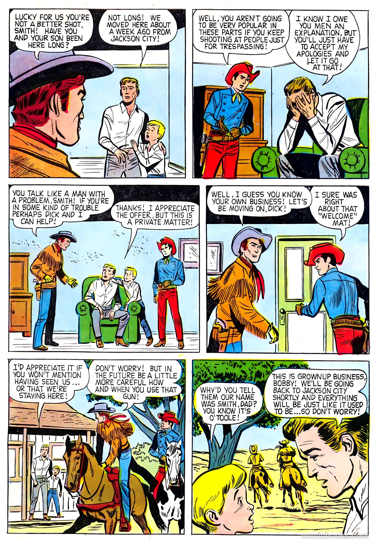 The Flying A's Range Rider #22 — page 27 of 36
