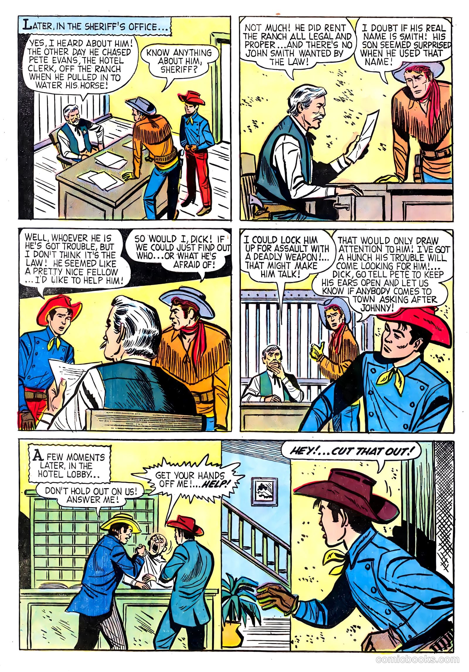 The Flying A's Range Rider #22 — page 28 of 36