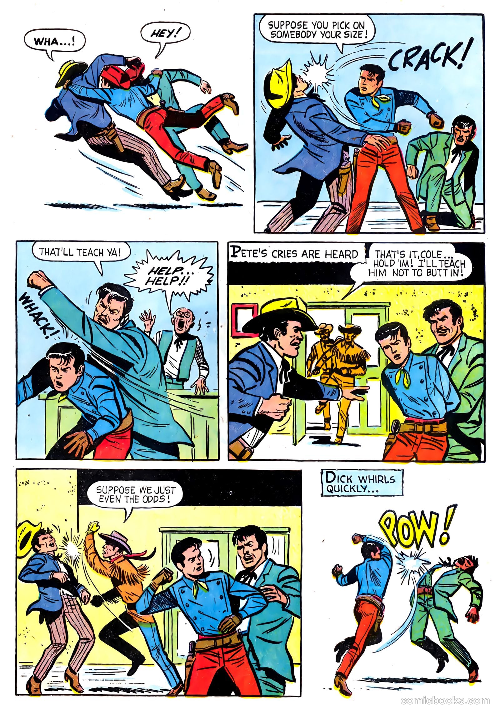 The Flying A's Range Rider #22 — page 29 of 36