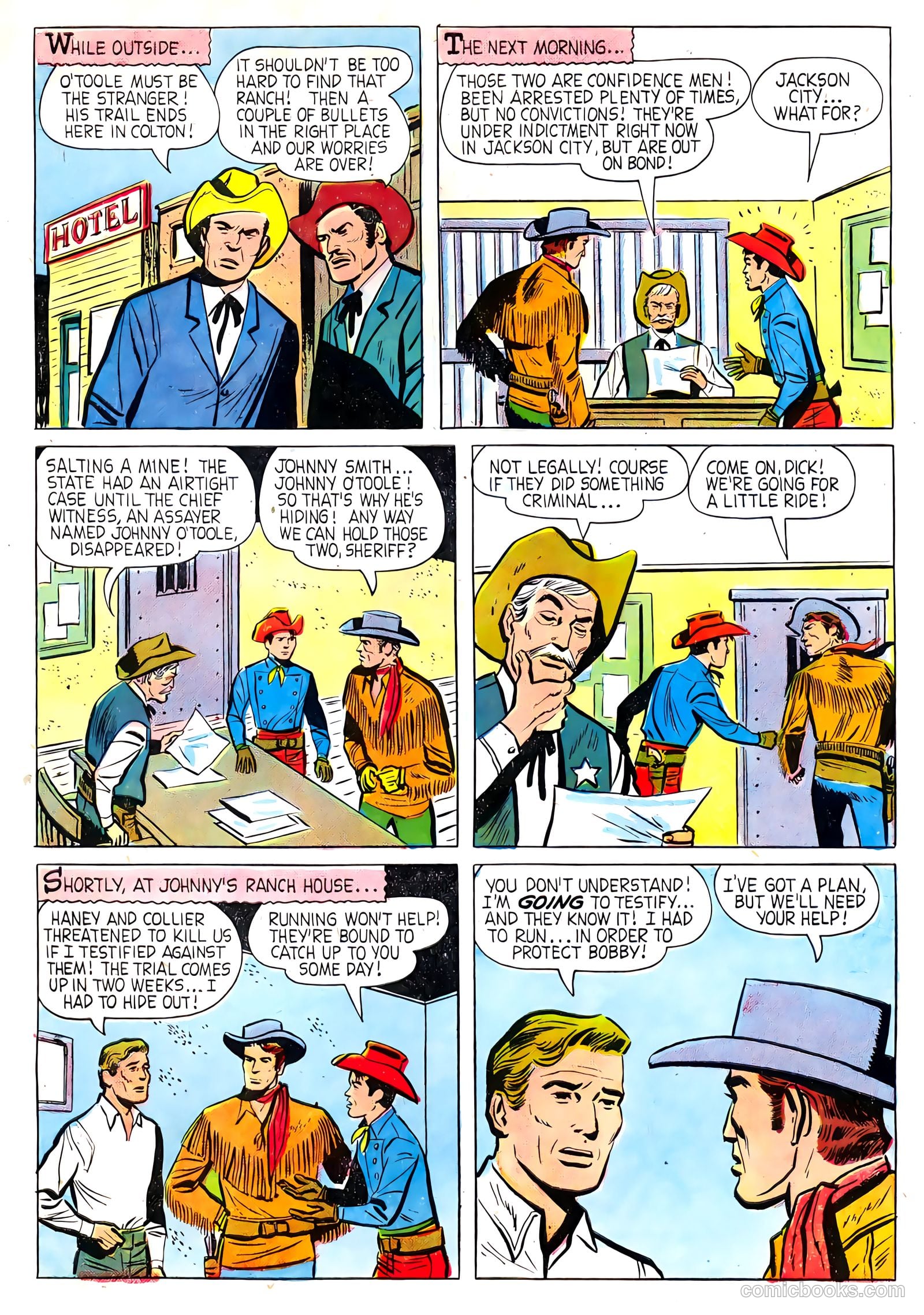 The Flying A's Range Rider #22 — page 31 of 36