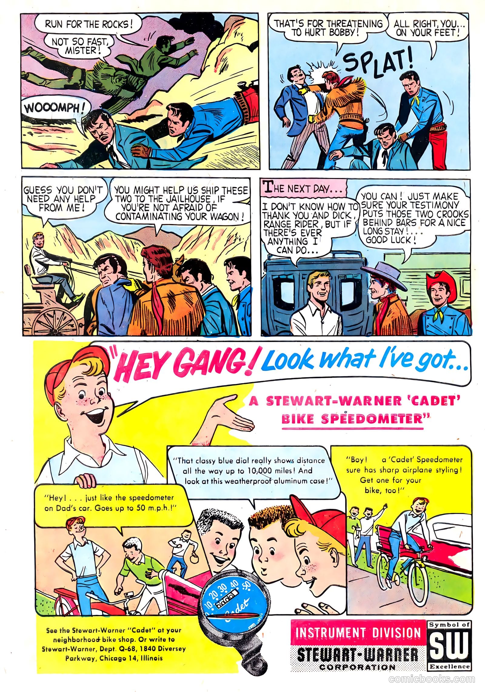 The Flying A's Range Rider #22 — page 34 of 36
