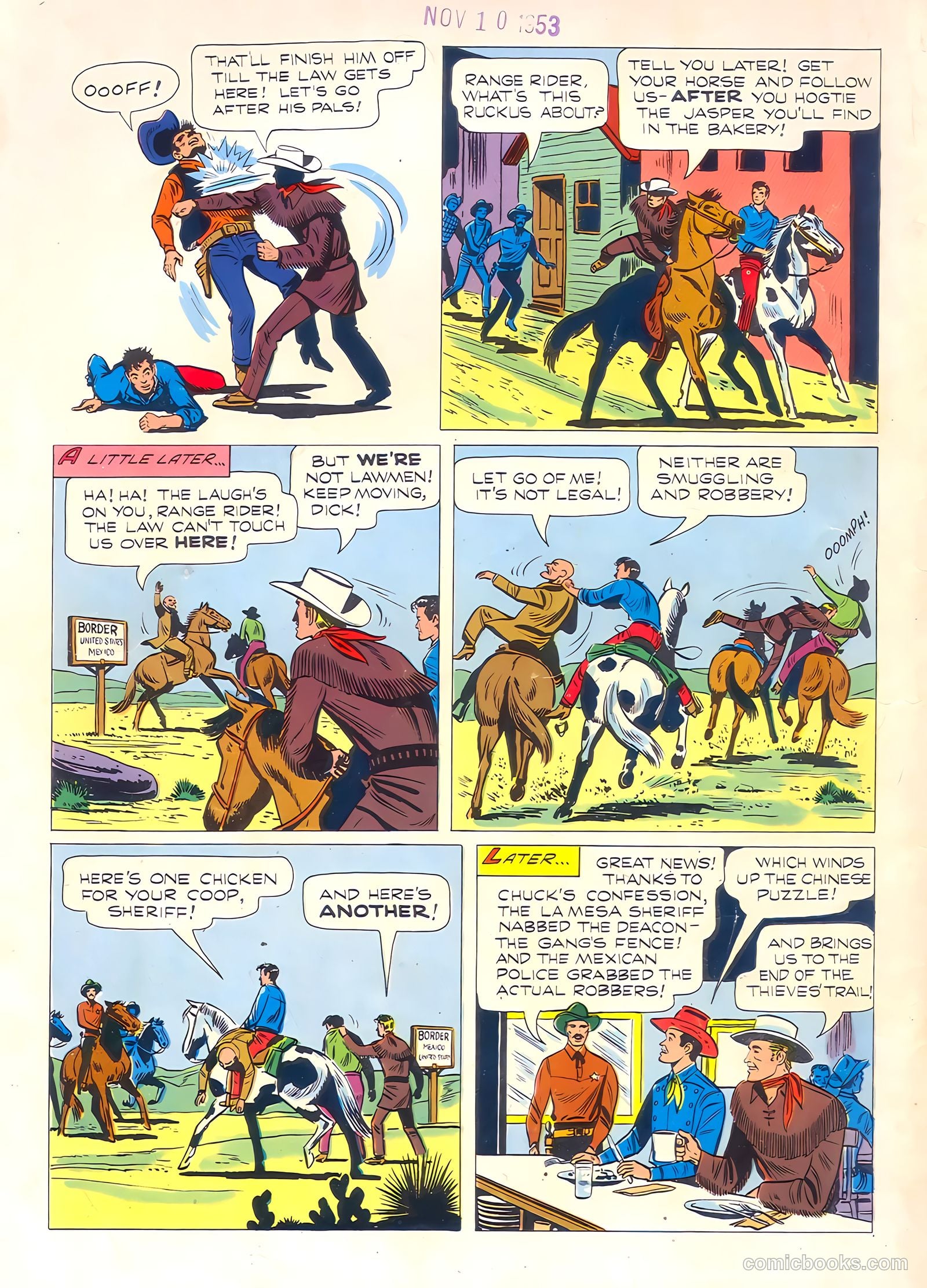 Range Rider #4 — page 36 of 36