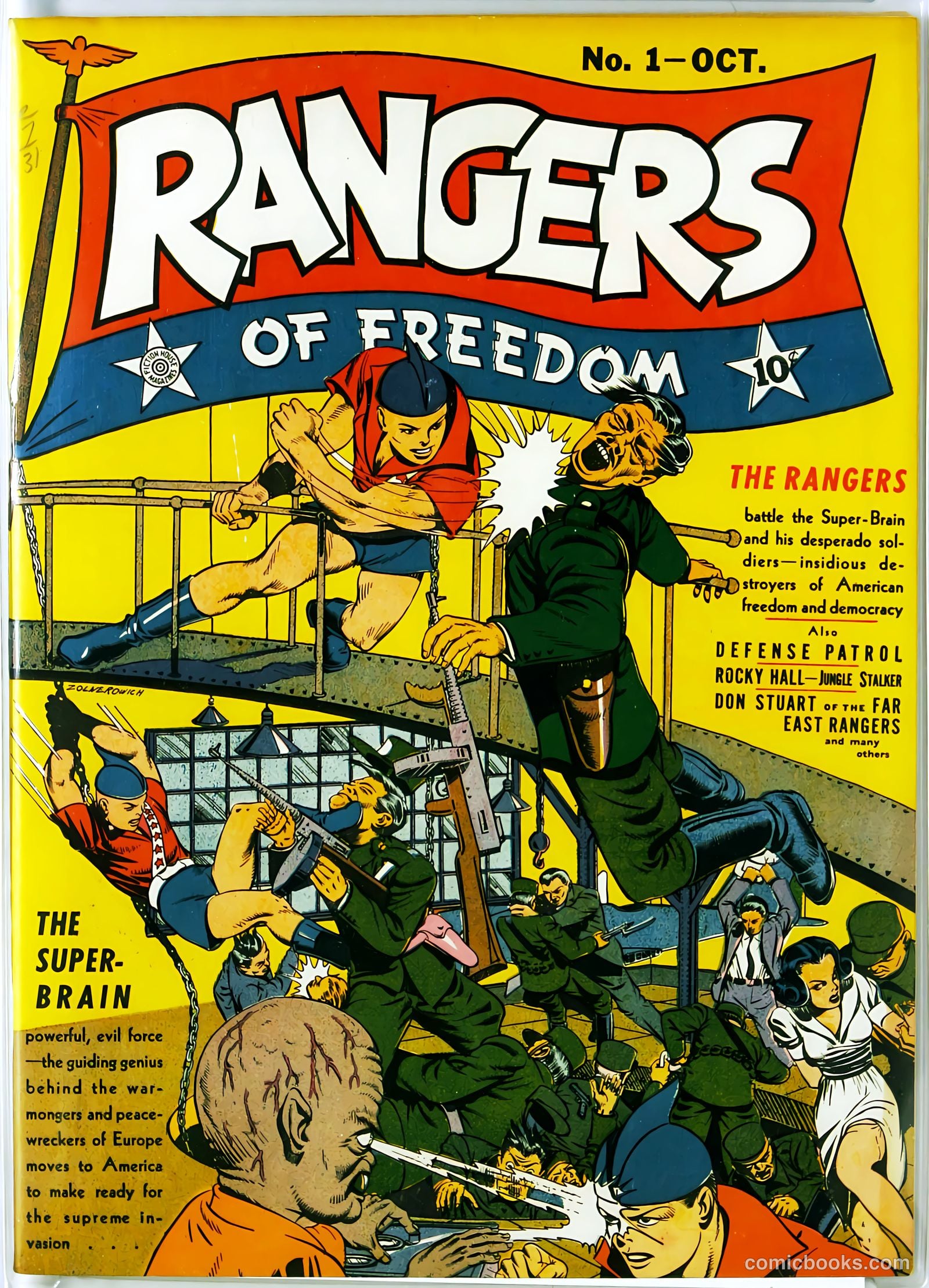 Rangers Comics #1 — page 1 of 68