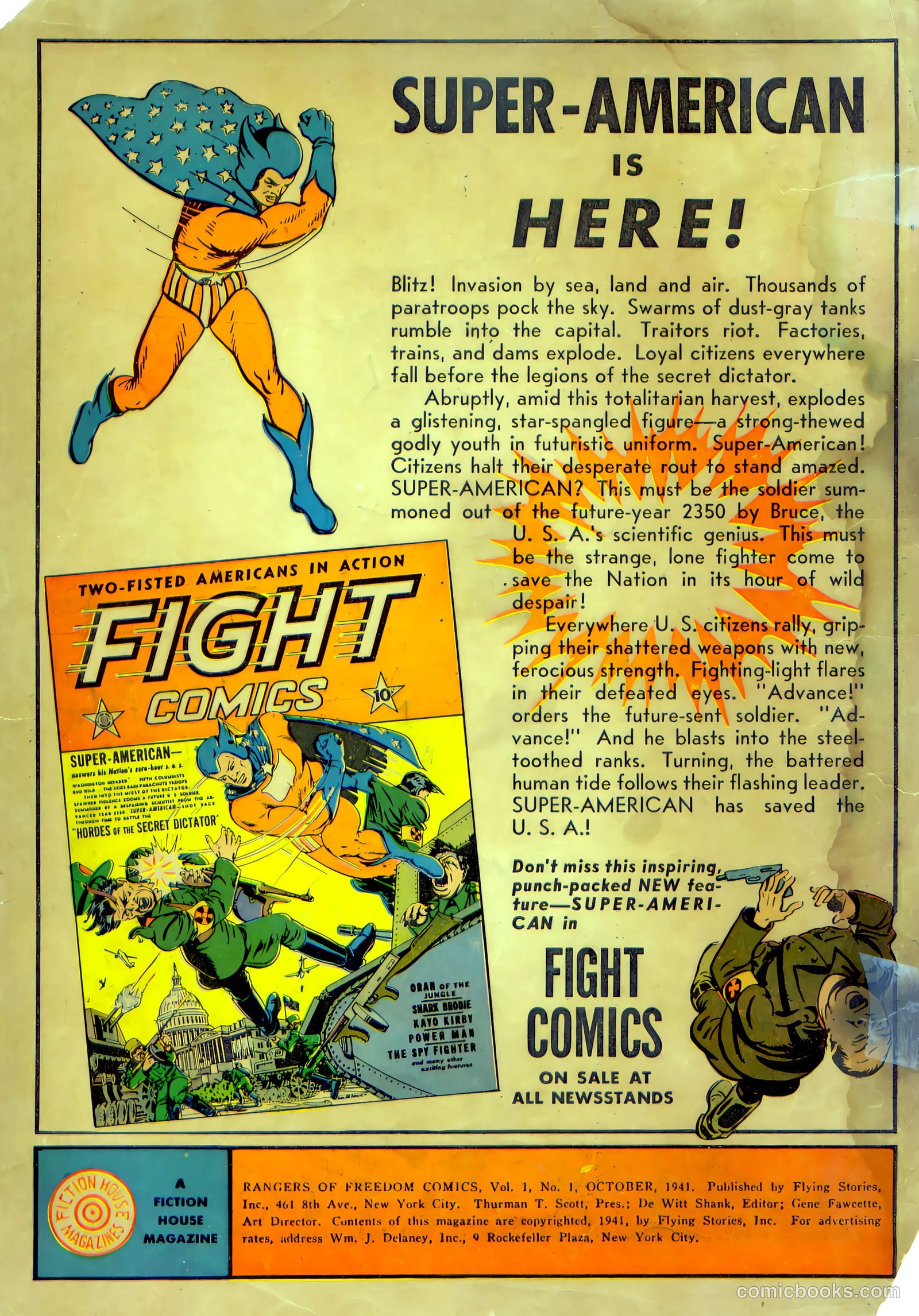 Rangers Comics #1 — page 2 of 68