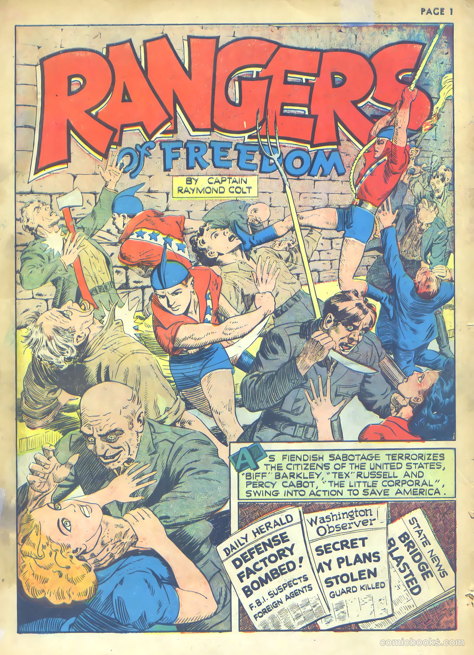 Rangers Comics #1 — page 3 of 68