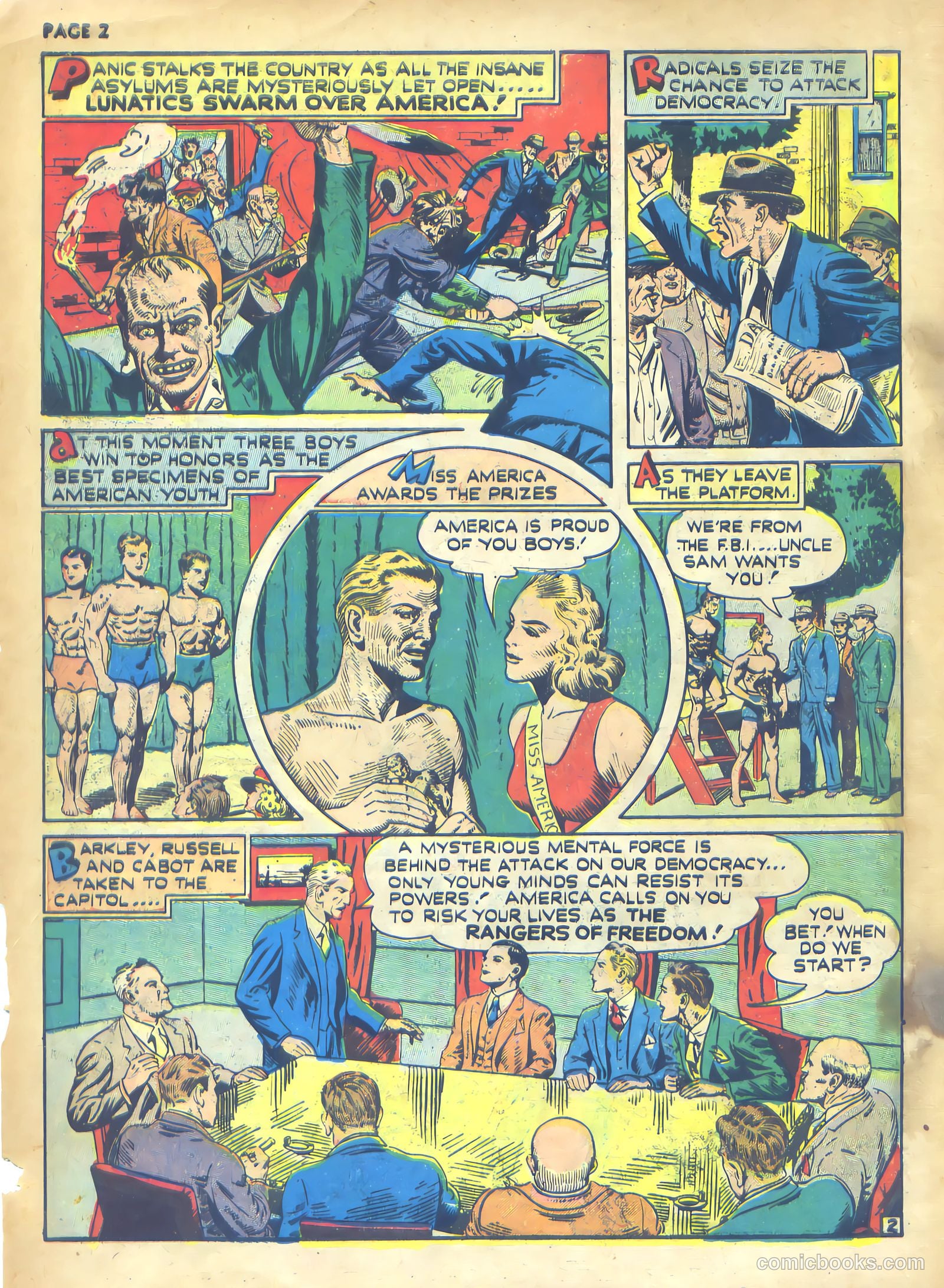 Rangers Comics #1 — page 4 of 68