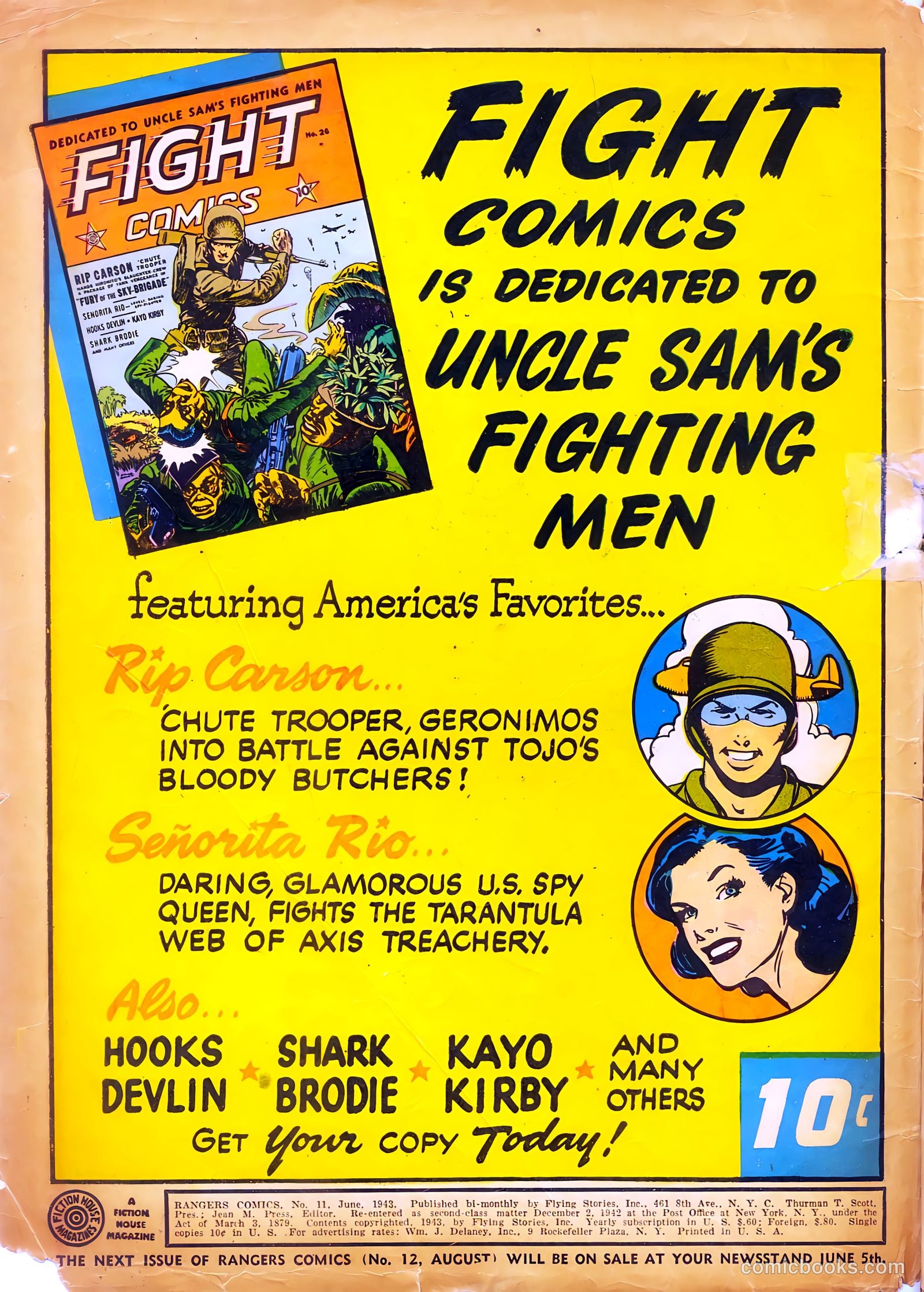 Rangers Comics #11 — page 2 of 68
