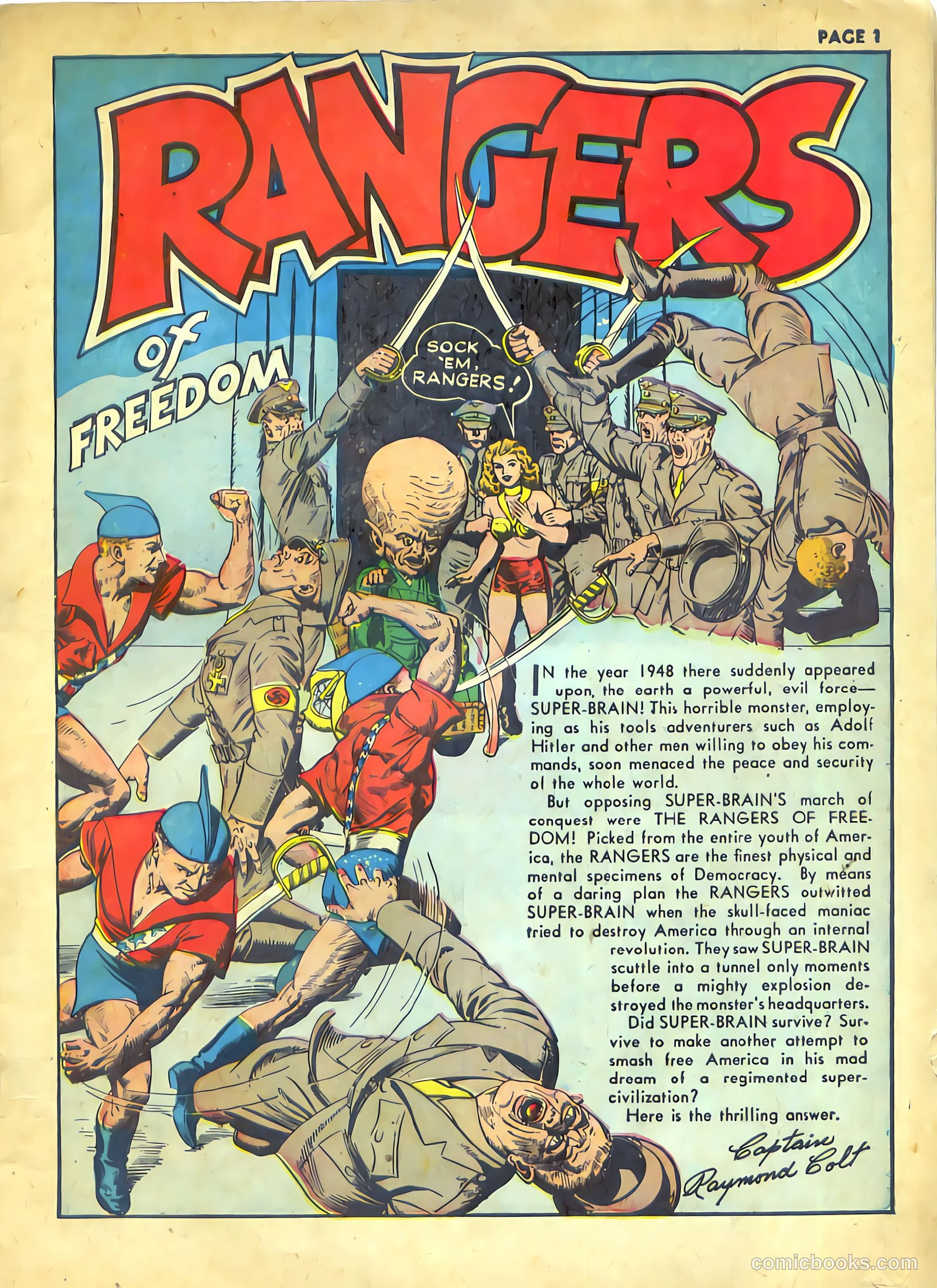 Rangers Comics #2 — page 3 of 68