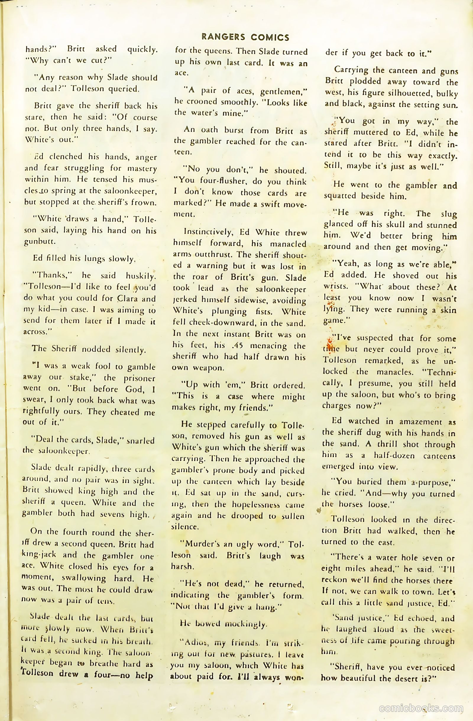 Rangers Comics #20 — page 35 of 53