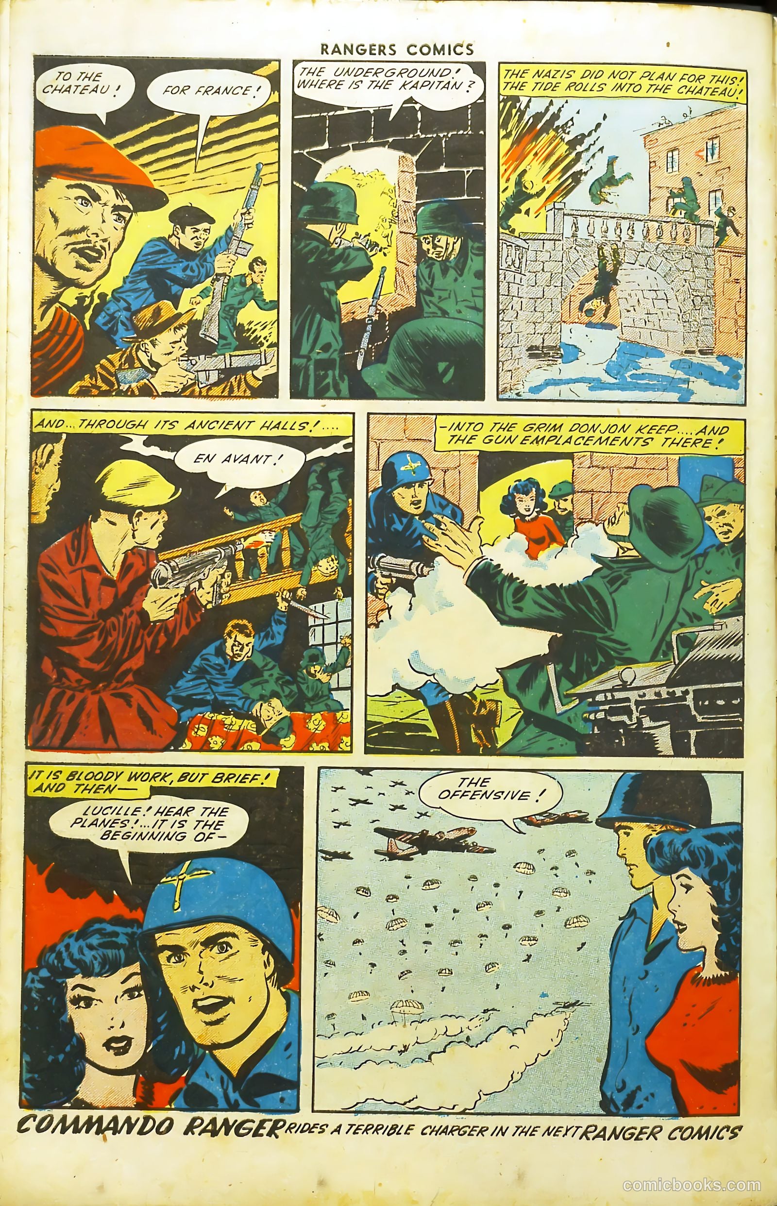 Rangers Comics #20 — page 50 of 53