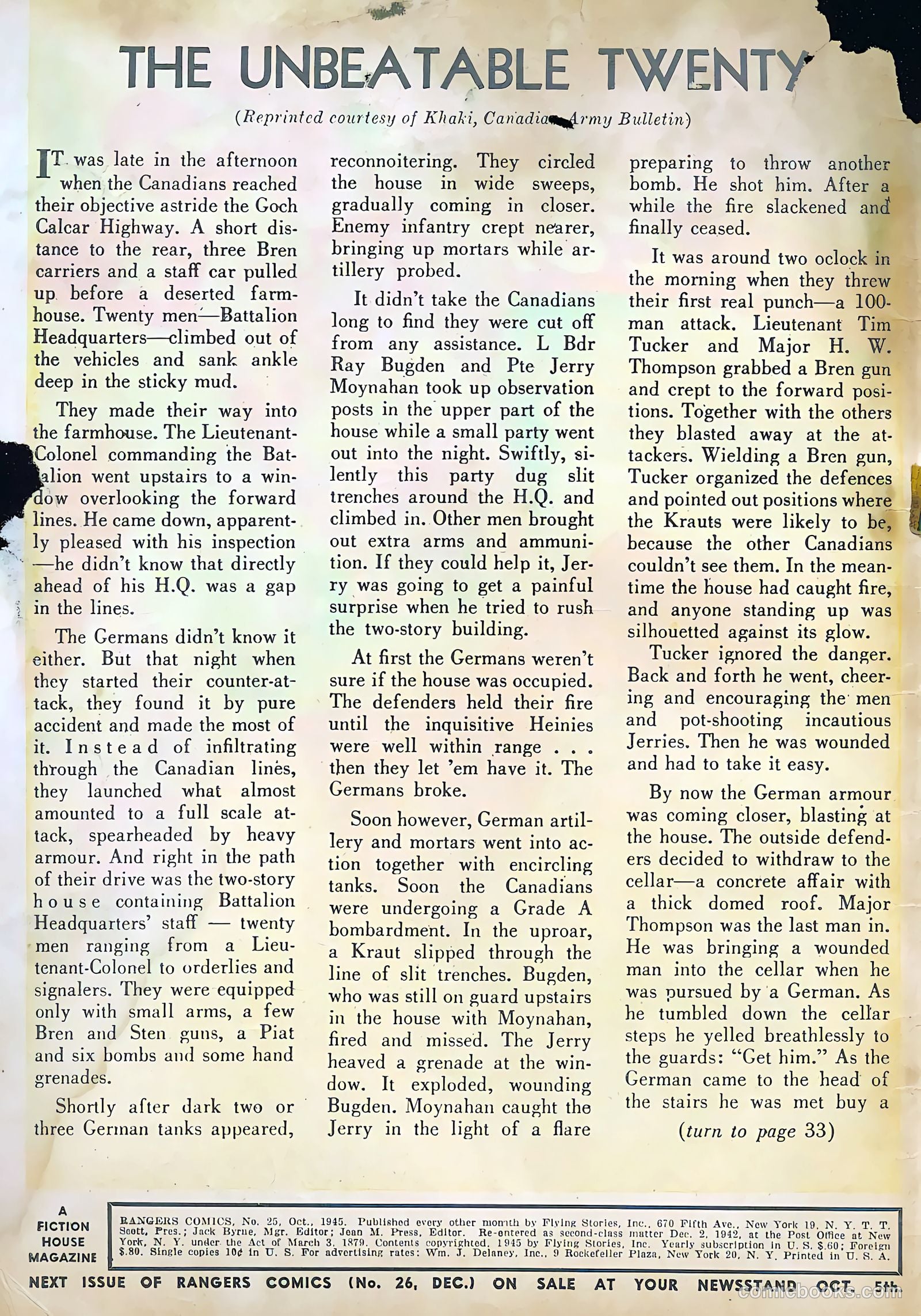 Rangers Comics #25 — page 3 of 38